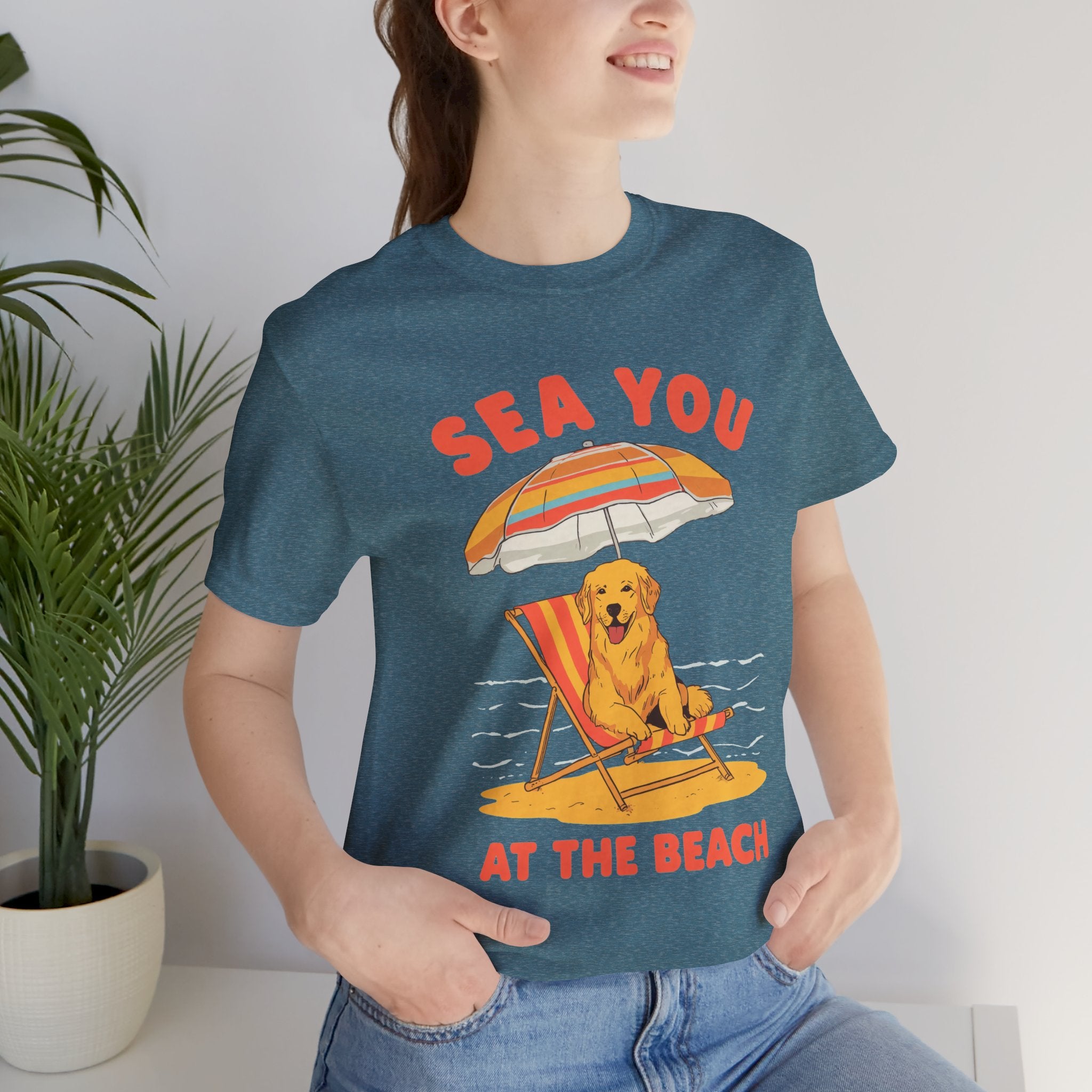 Sea You At The Beach (Adult Short Sleeve T-Shirt)