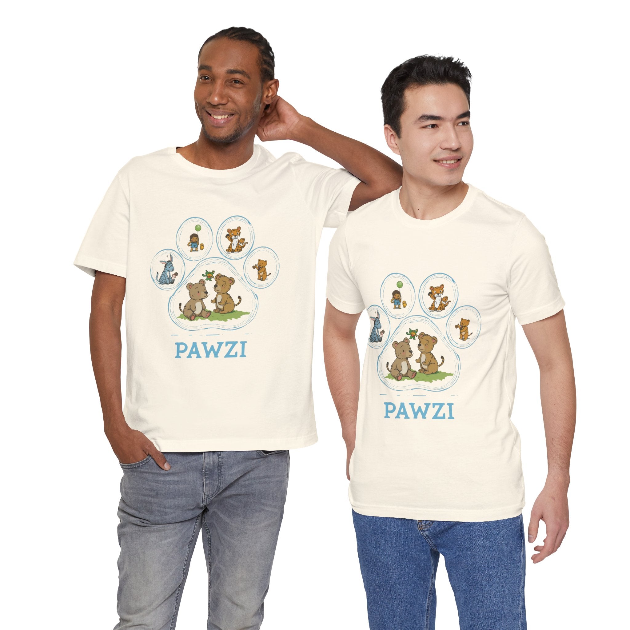 Pooh Paw - Natural (Adult Short Sleeve T-Shirt) Limited Edition