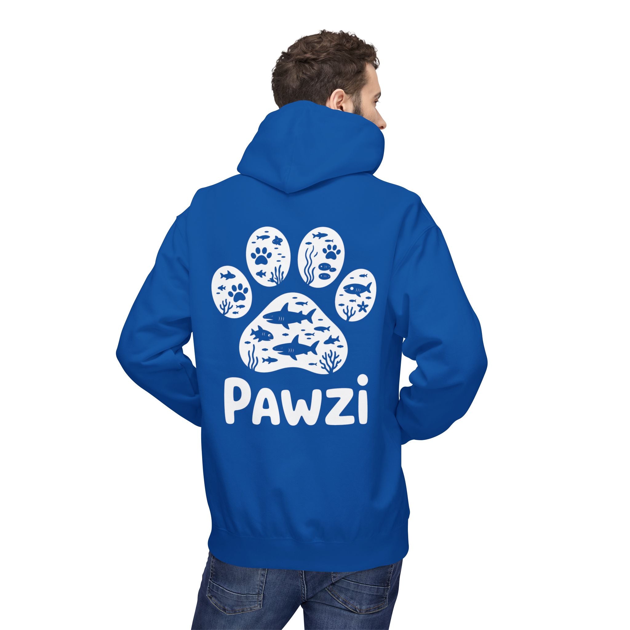Shark Pawzi (Adult Hoodie)