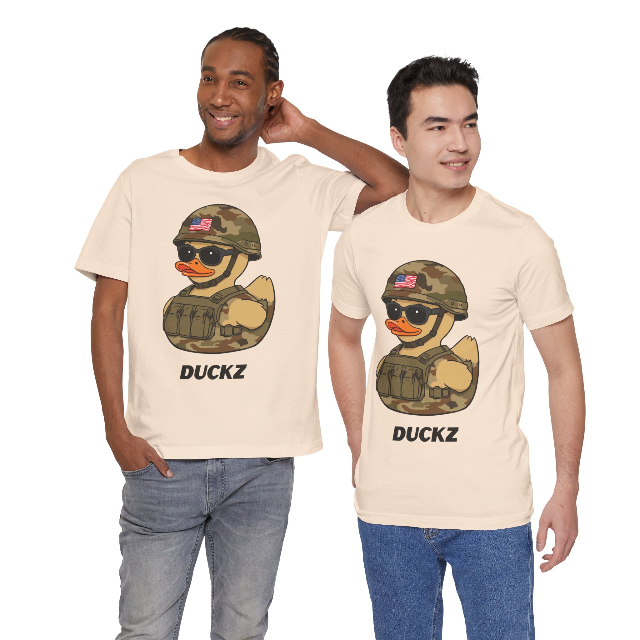 Military Mallard - Sand (Adult Short Sleeve T-Shirt)