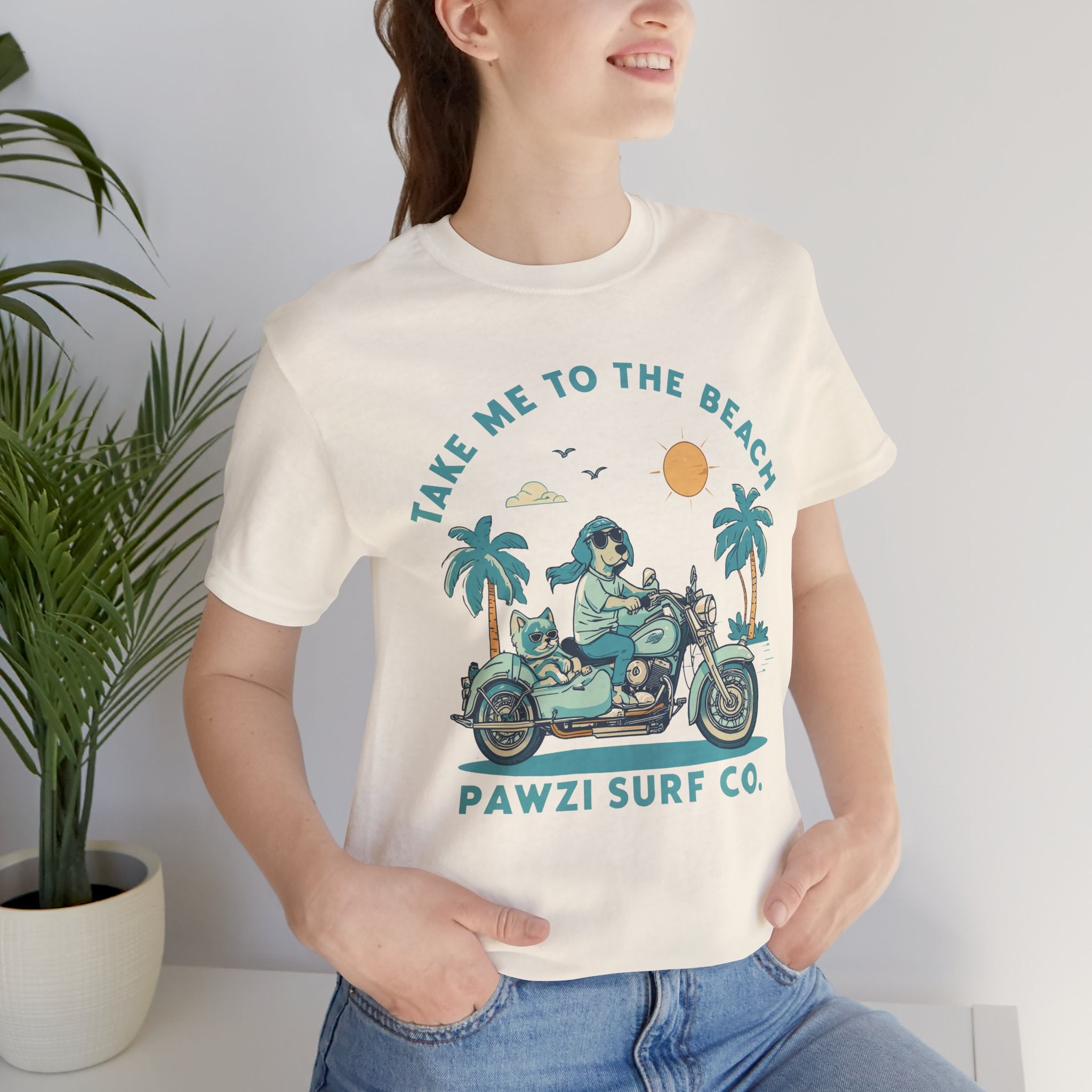 Take Me To The Beach (Adult Short Sleeve T-Shirt)