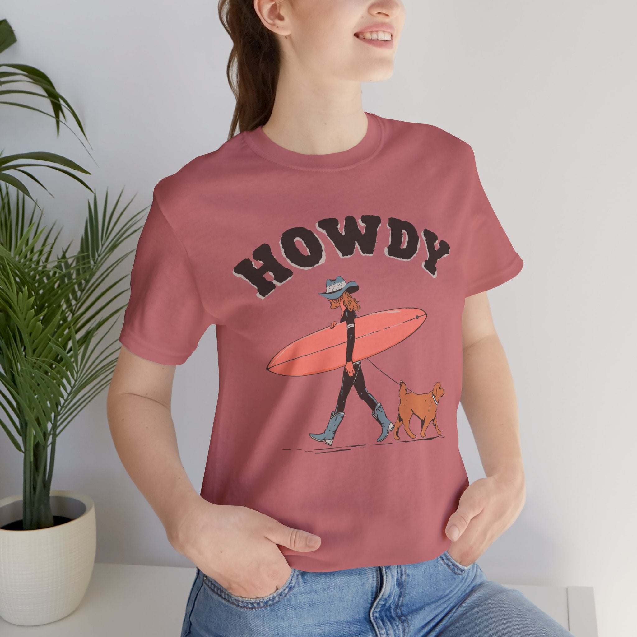 Howdy (Adult Short Sleeve T-Shirt)