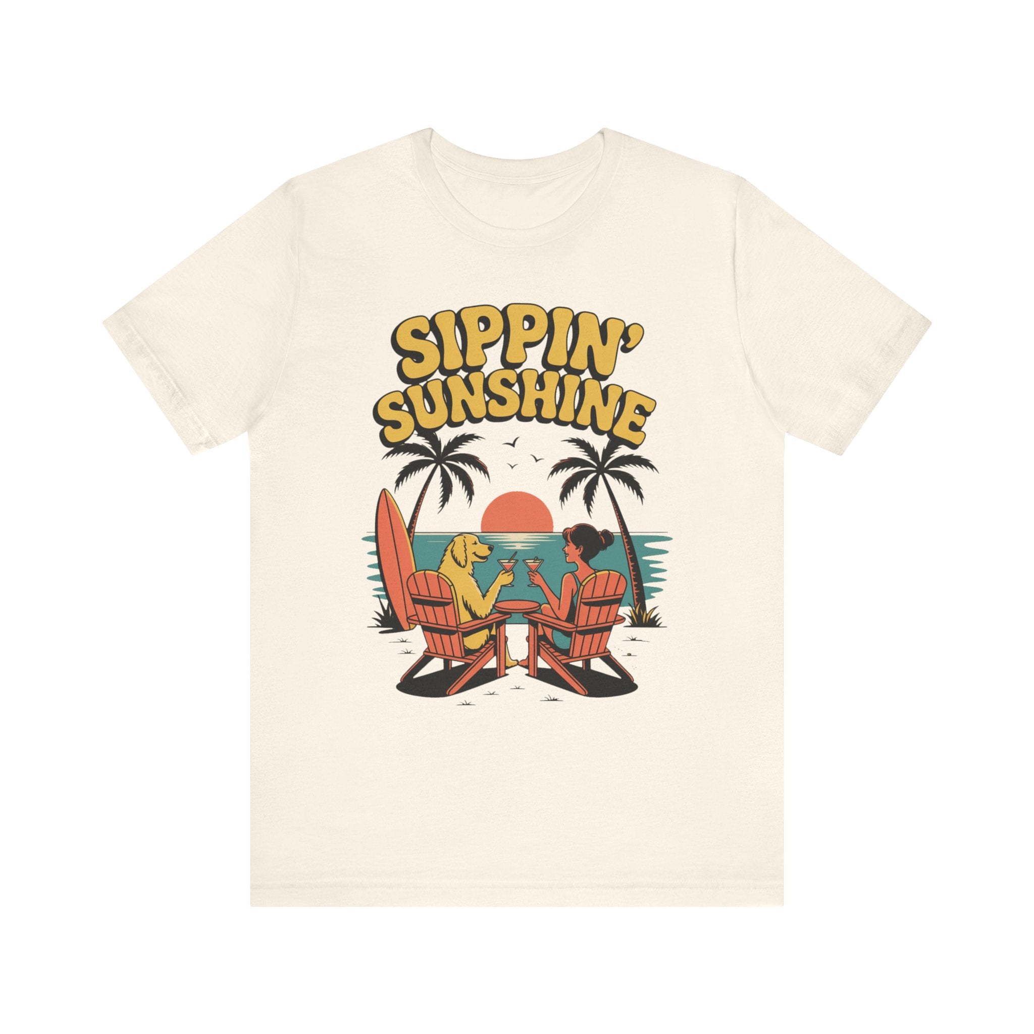 Sippin' Sunshine (Adult Short Sleeve T-Shirt)
