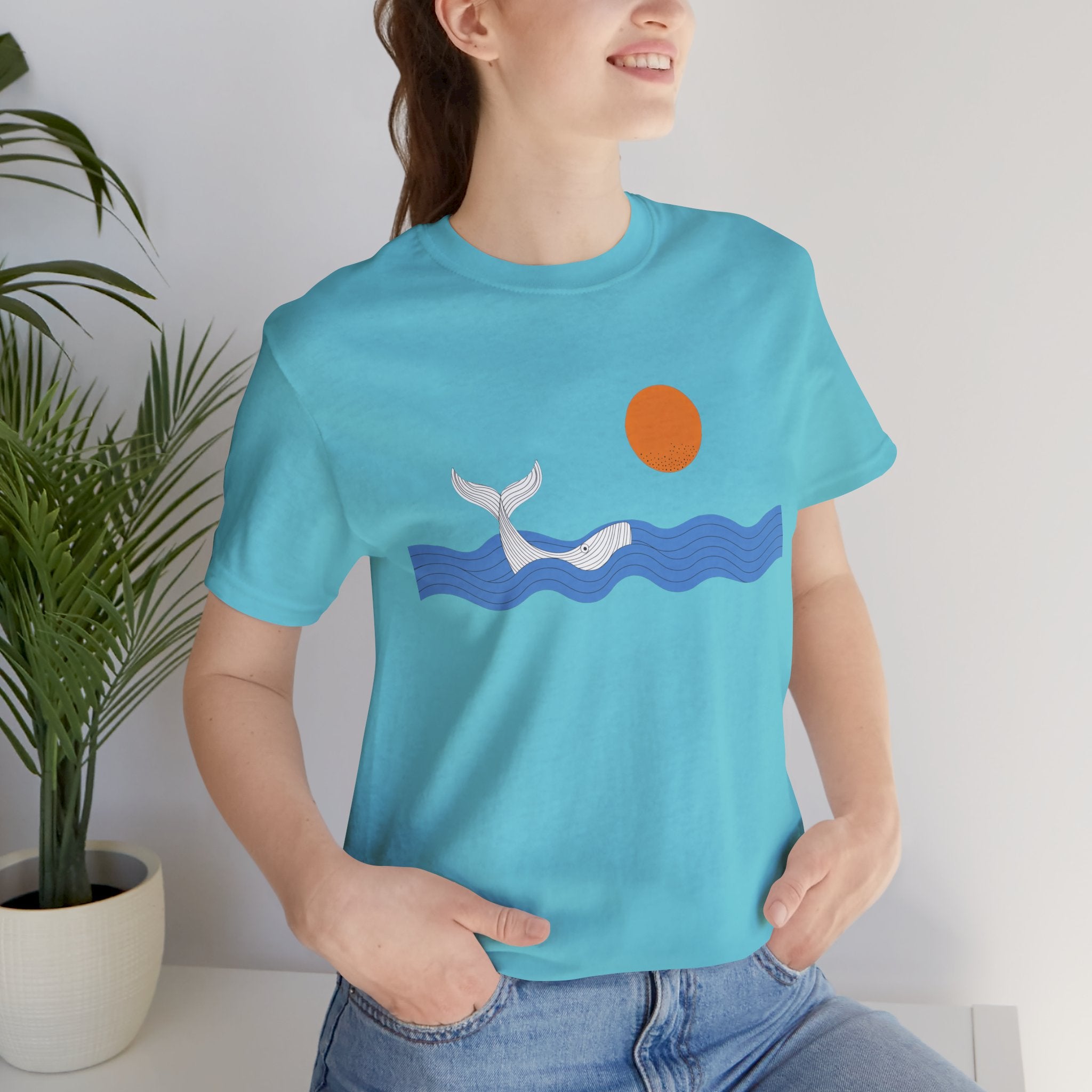 Whale Tail Sunset T-Shirt