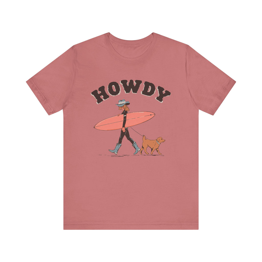 Howdy (Adult Short Sleeve T-Shirt)