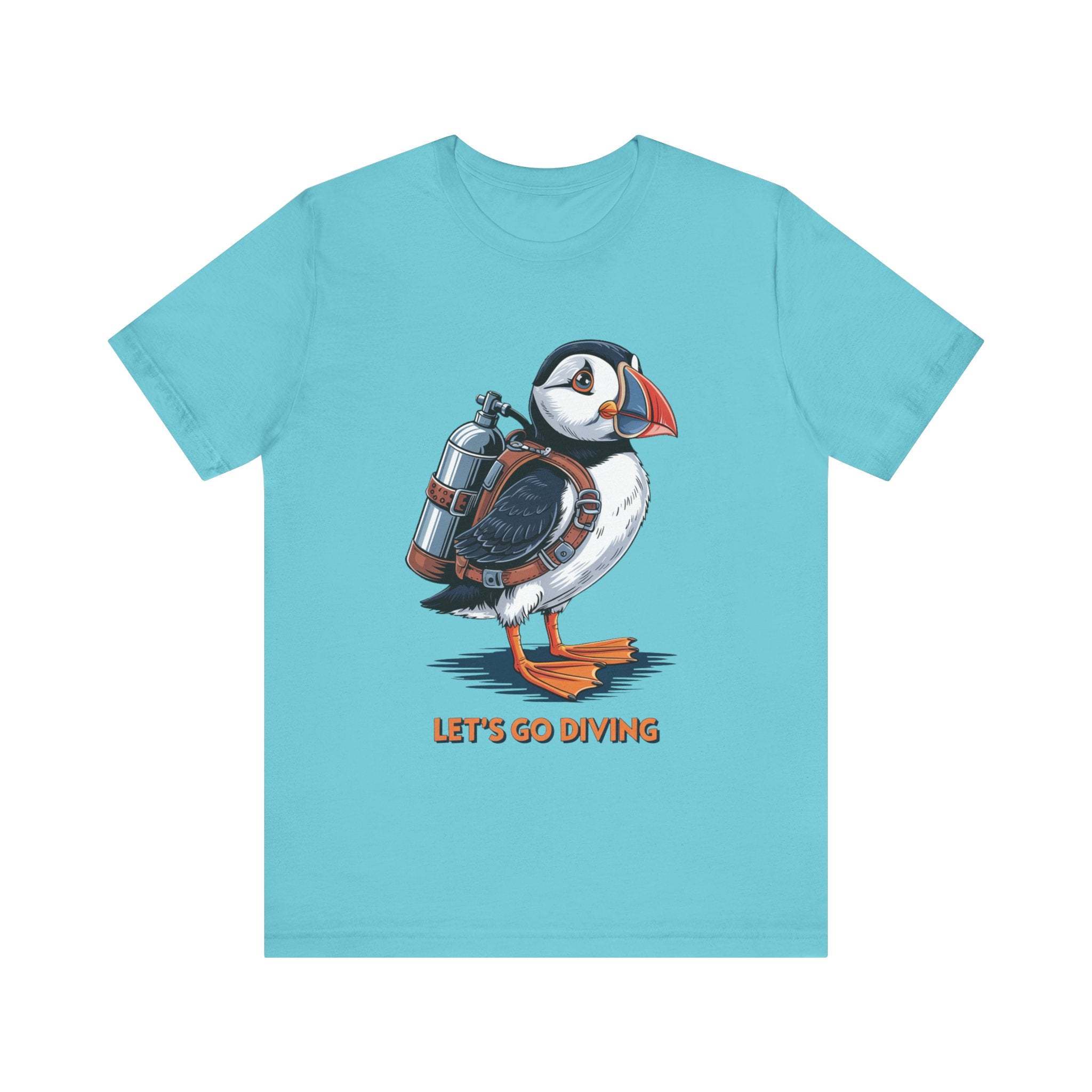 Let's Go Diving Puffin T-Shirt