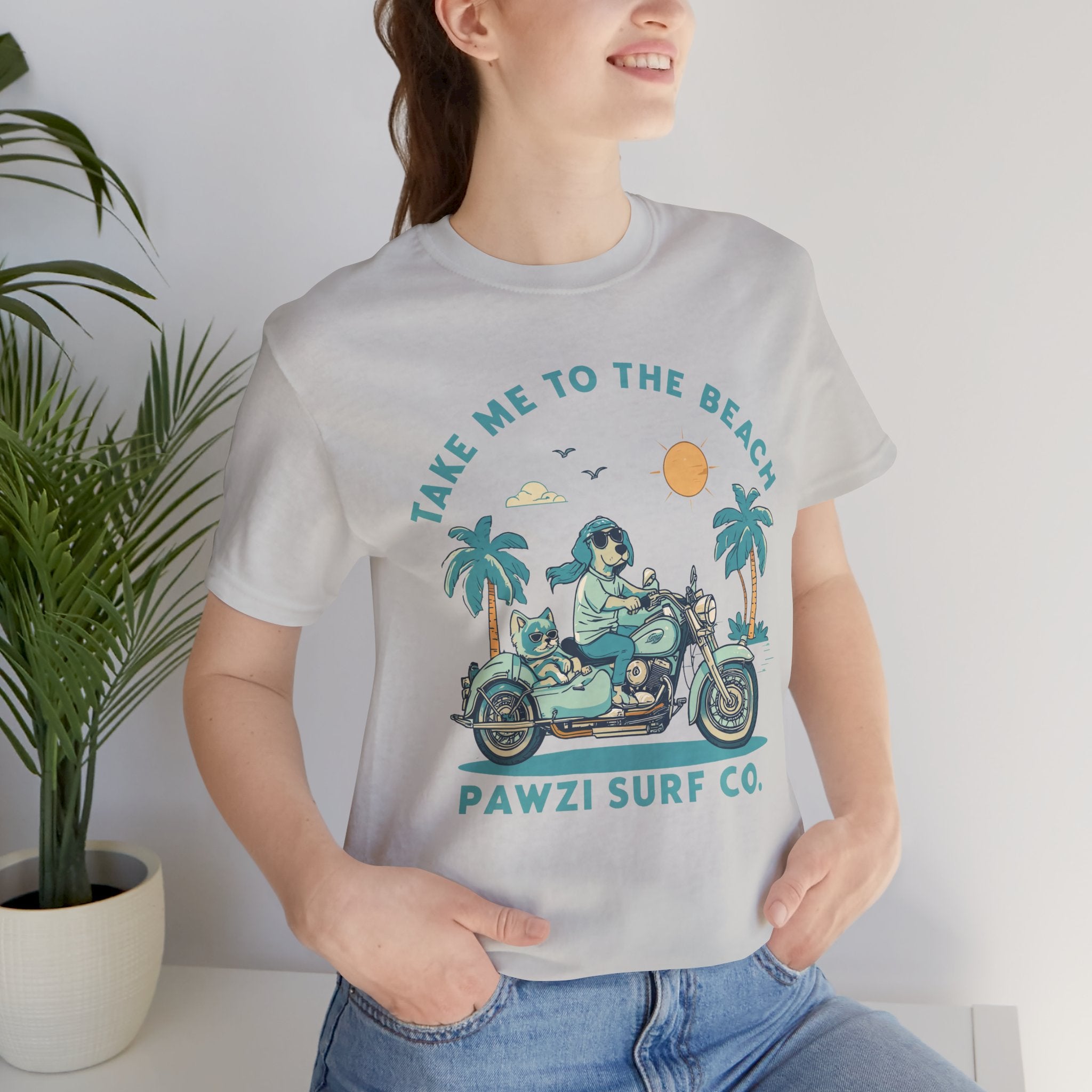 Take Me To The Beach (Adult Short Sleeve T-Shirt)