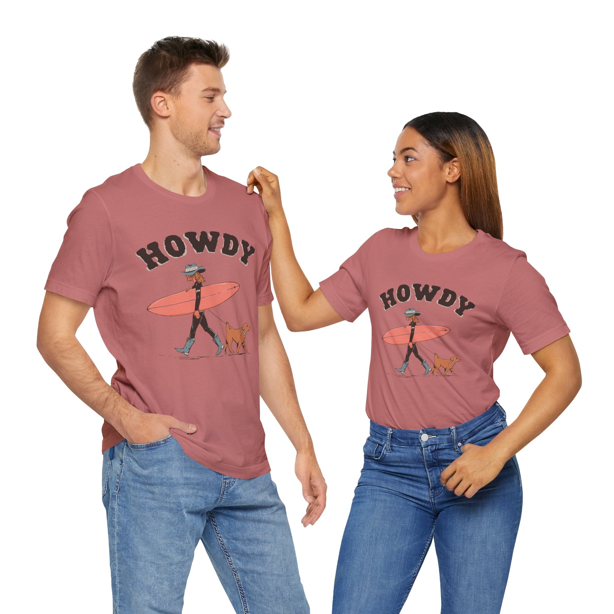 Howdy (Adult Short Sleeve T-Shirt)