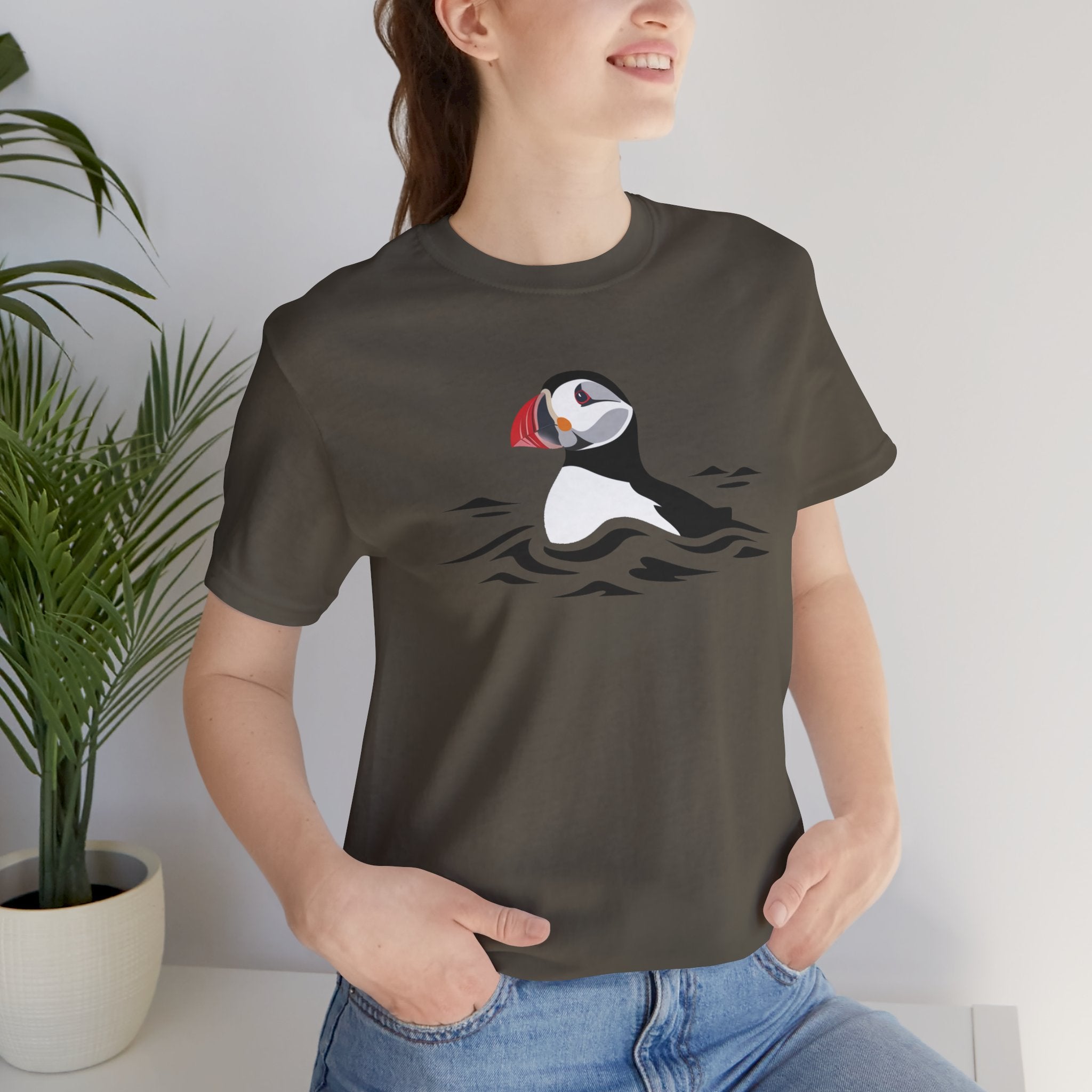 Retro Puffin T-Shirt