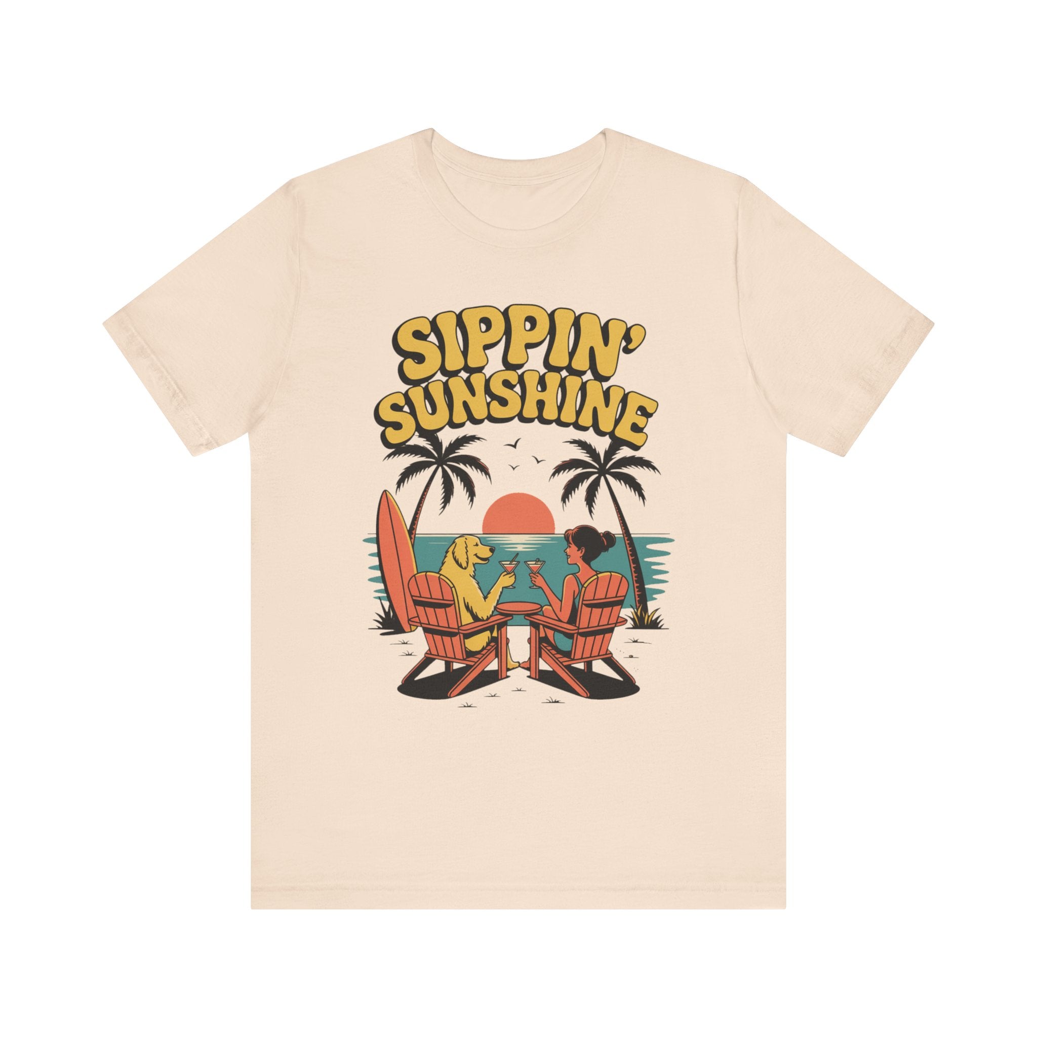 Sippin' Sunshine (Adult Short Sleeve T-Shirt)