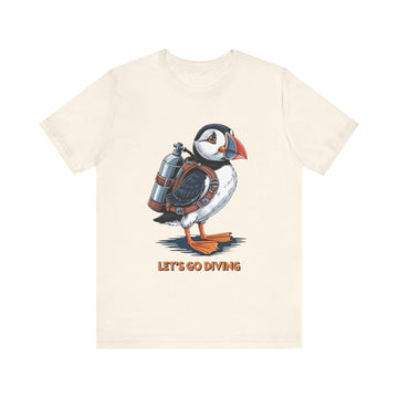Let's Go Diving Puffin T-Shirt
