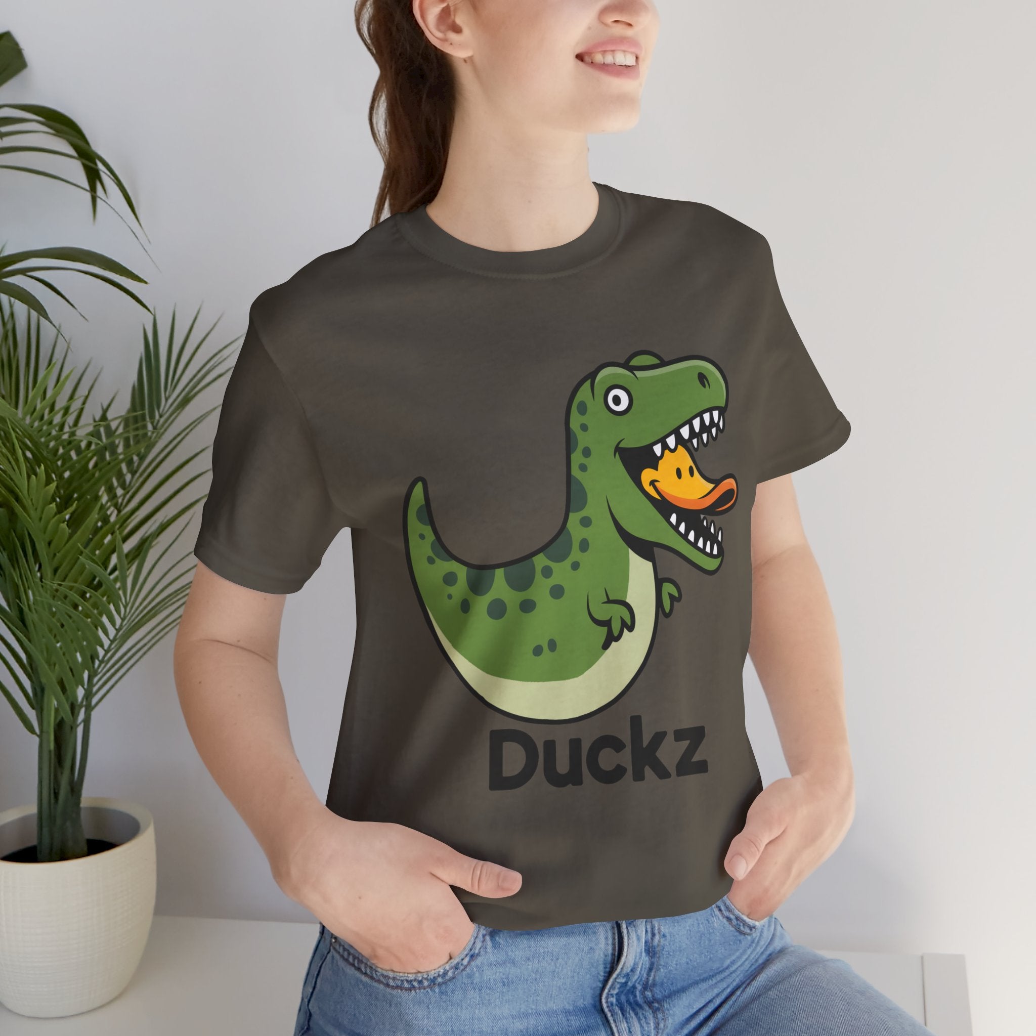 Dino Duck (Adult Short Sleeve T-Shirt)