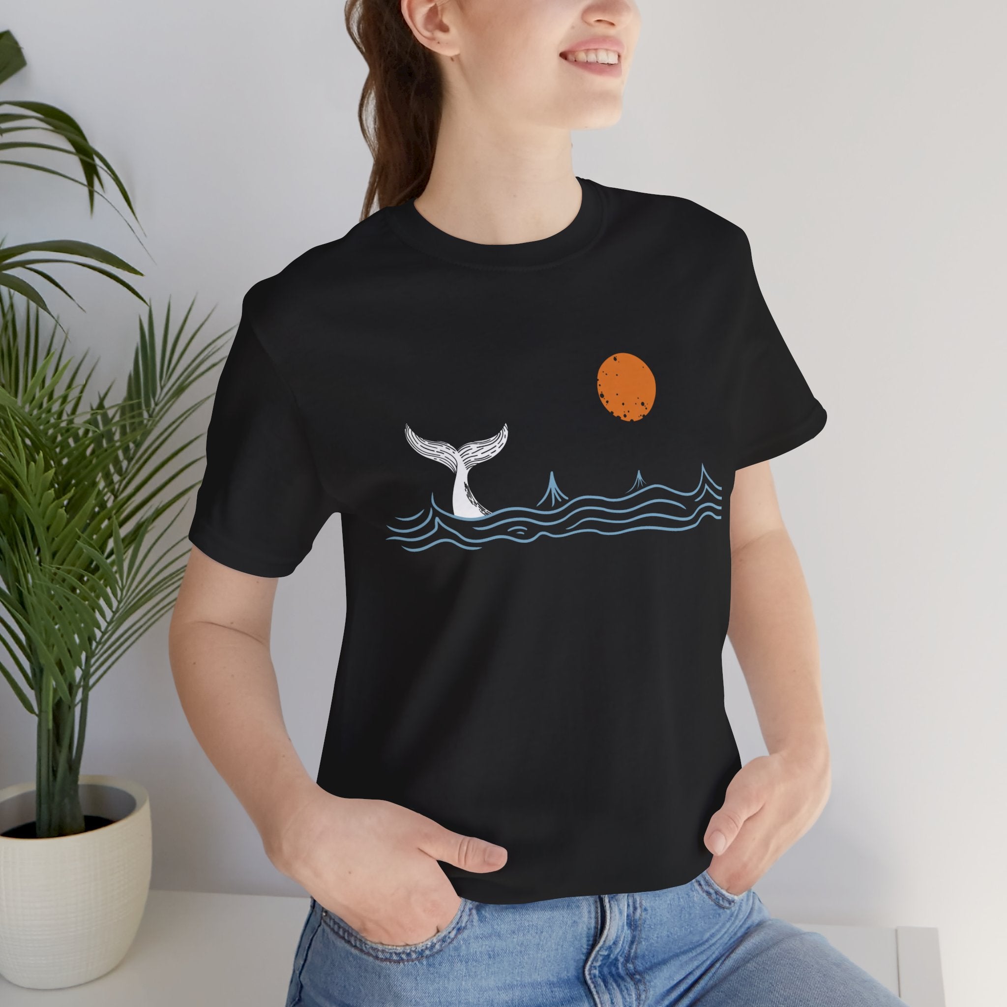 Whale Tail Sunset T-Shirt