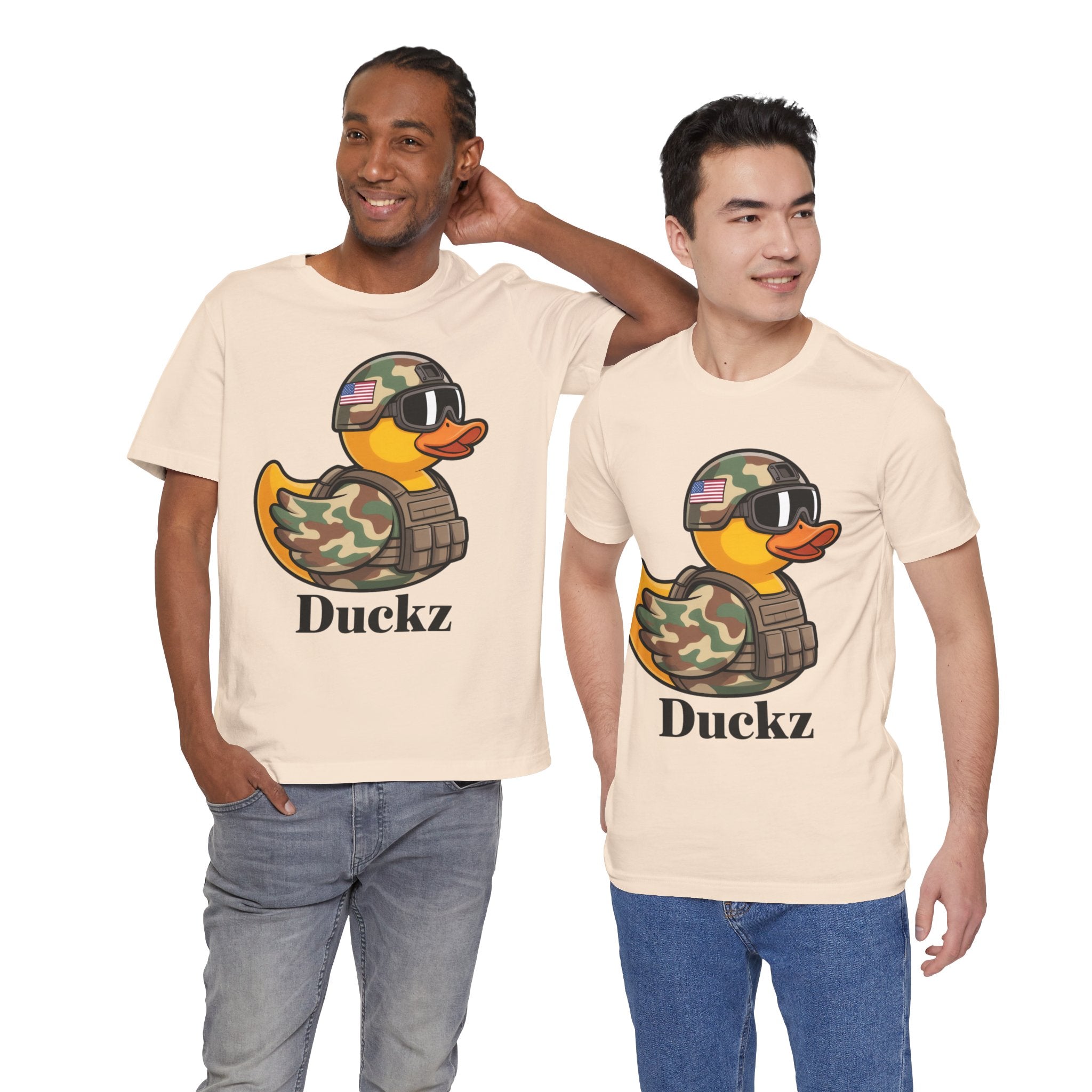 Military Mallard - Sand (Adult Short Sleeve T-Shirt)