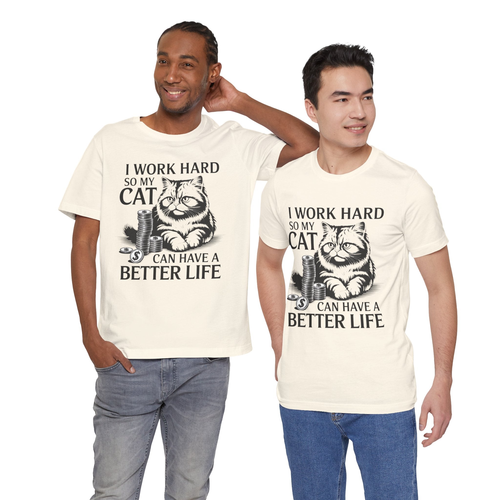 Better Life (Front Print) (Adult Short Sleeve T-Shirt)