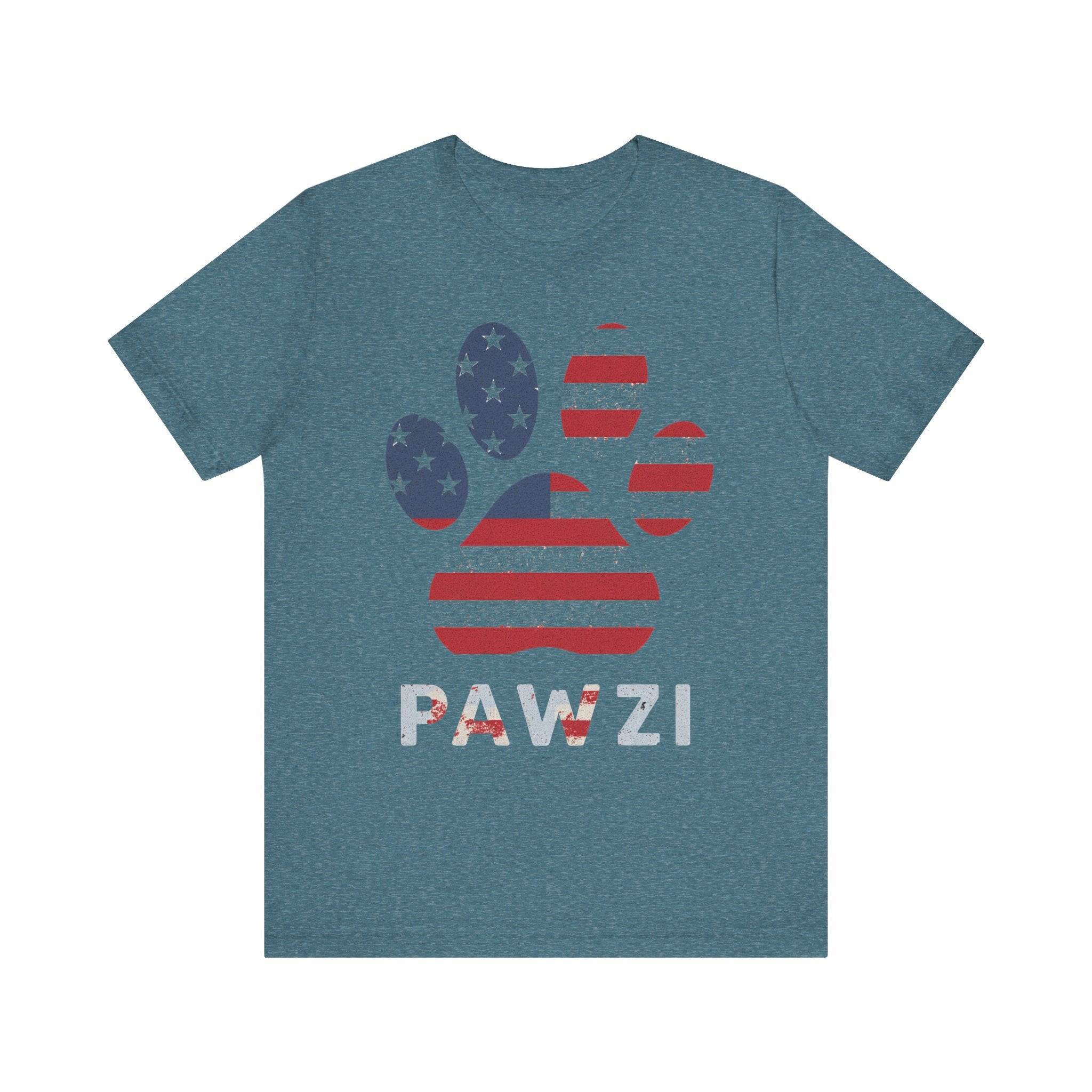 USA Flag (Adult Short Sleeve T-Shirt)