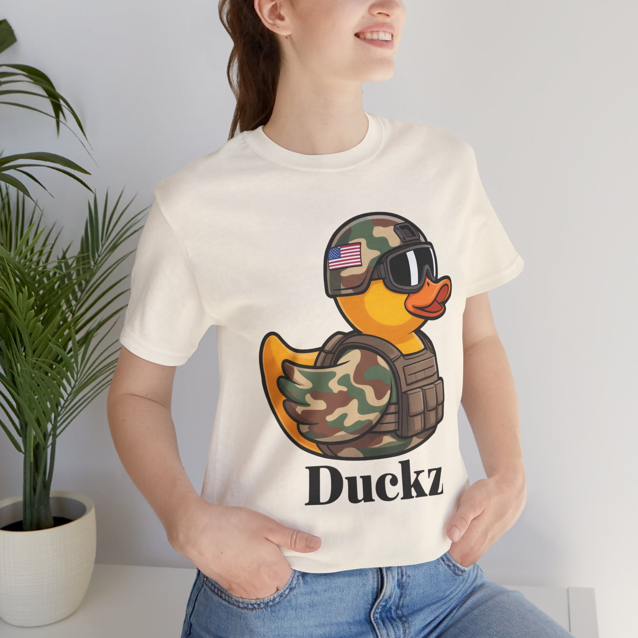 Military Mallard - Sand (Adult Short Sleeve T-Shirt)