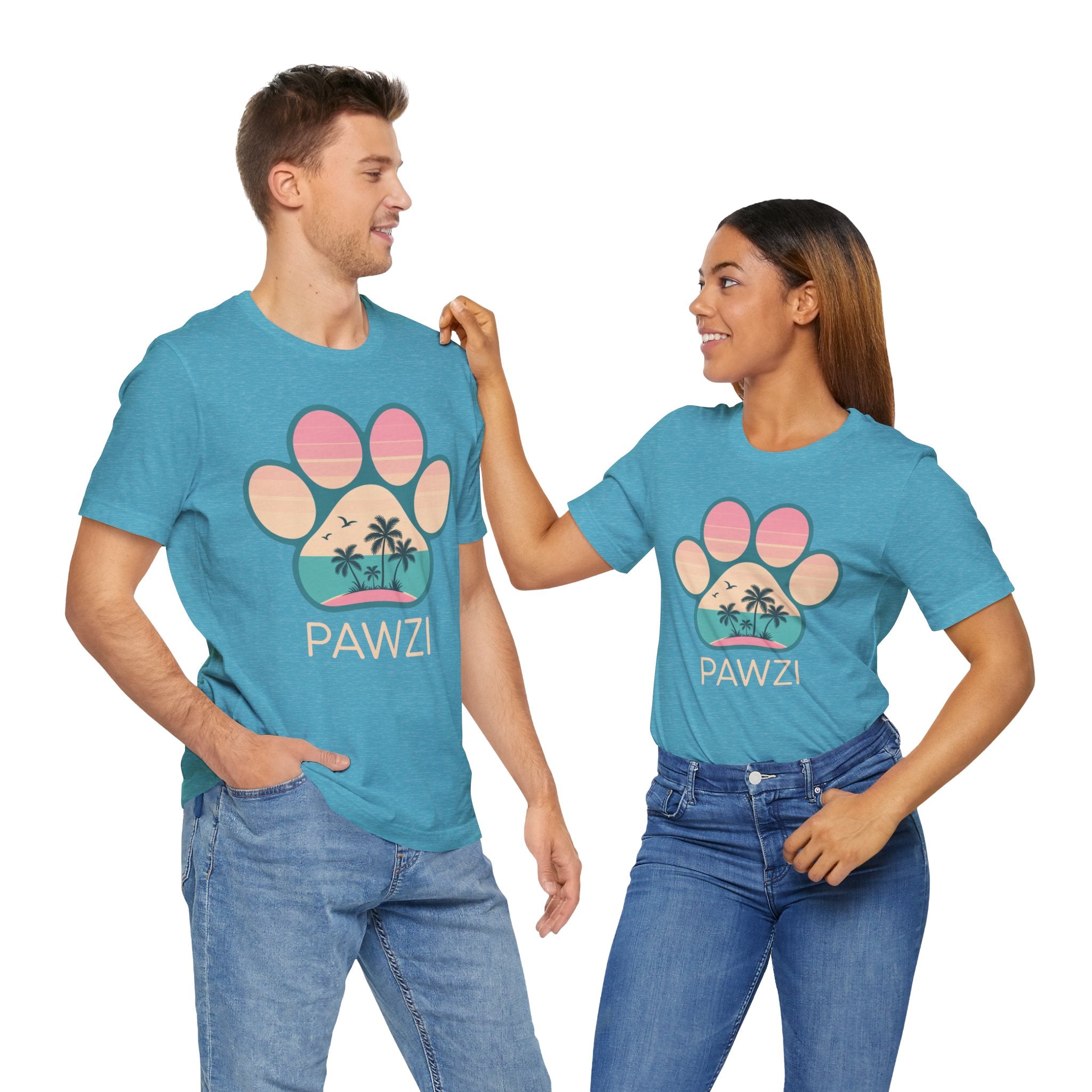 Paradise Pawi (Adult Short Sleeve T-Shirt)