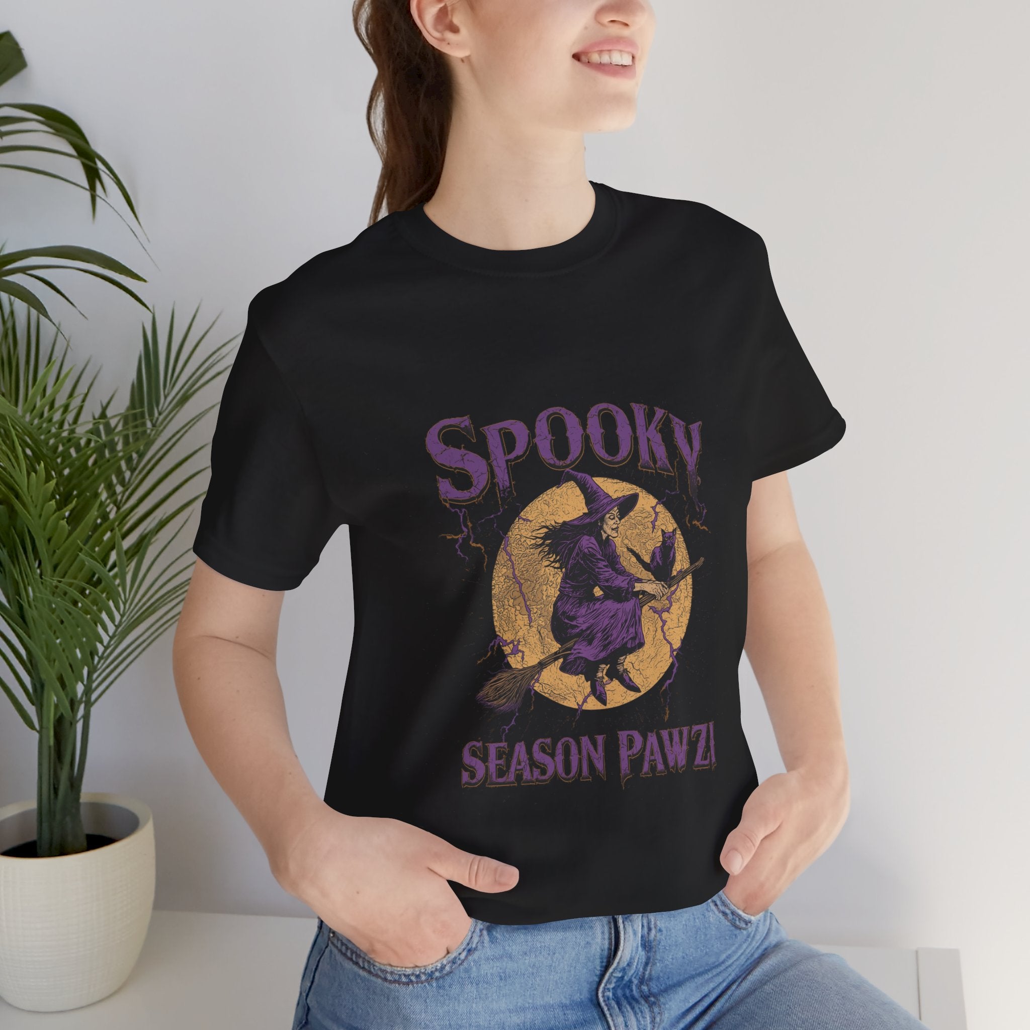 Spooky Season Witch (Adult Short Sleeve T-Shirt)