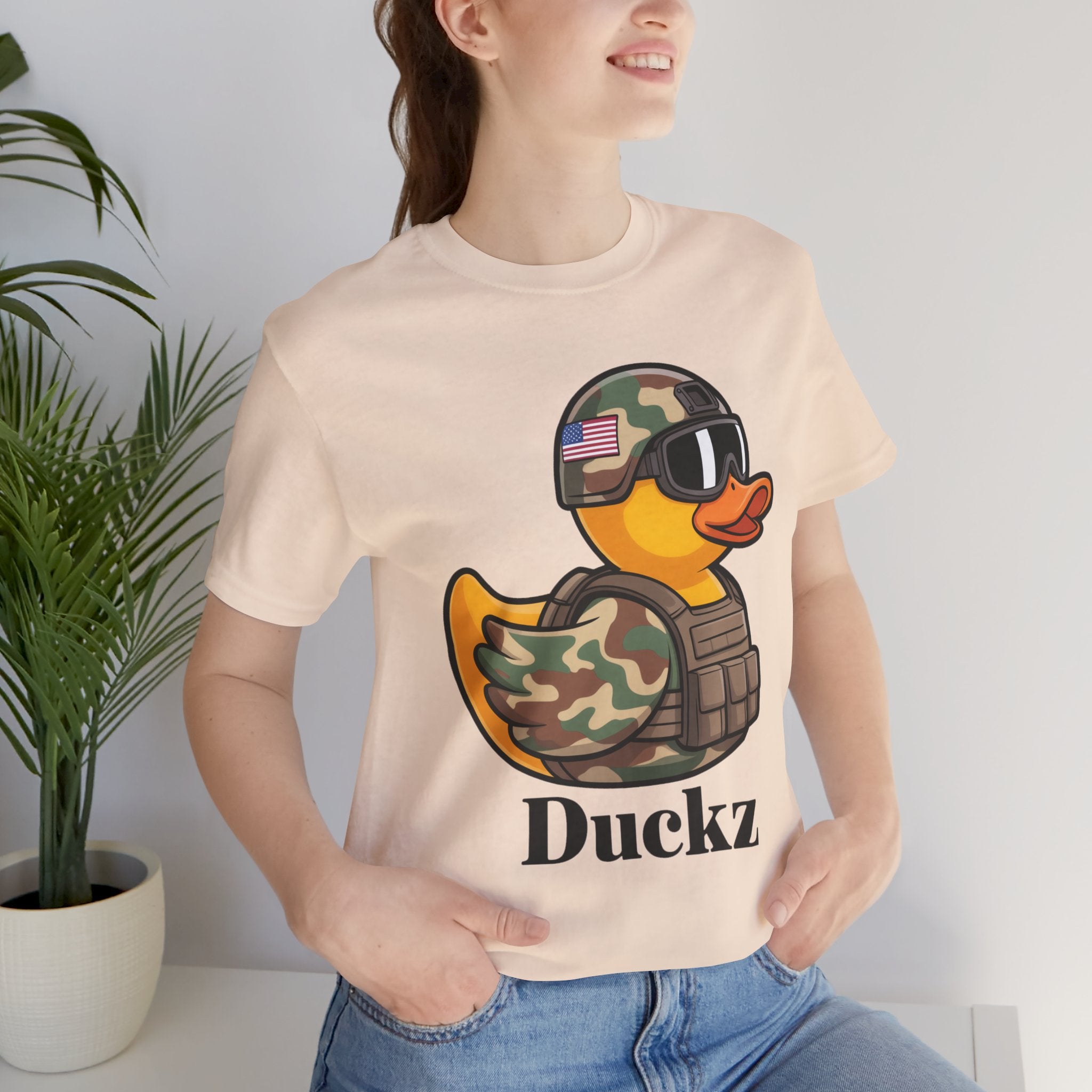 Military Mallard - Sand (Adult Short Sleeve T-Shirt)