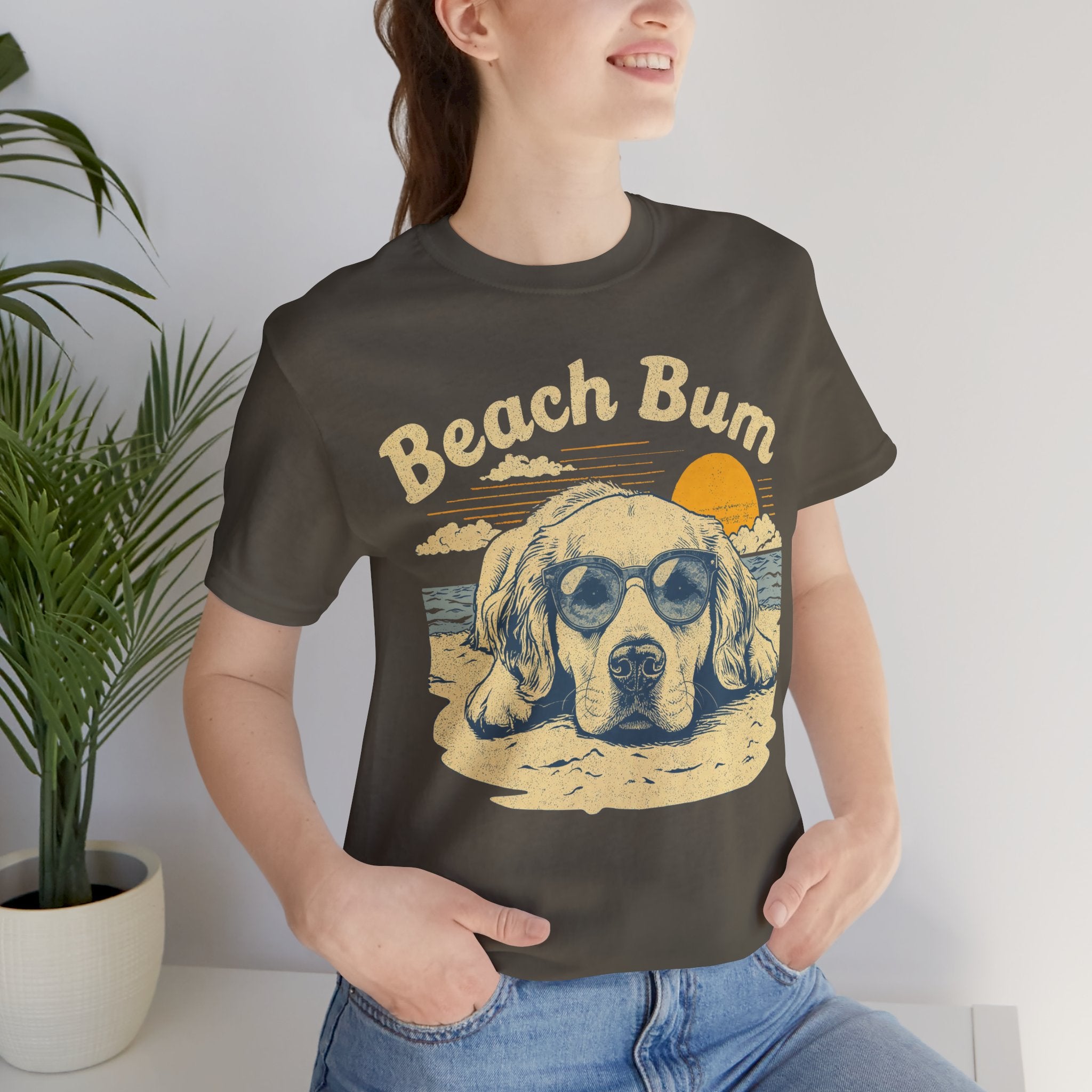 Beach Bum (Adult Short Sleeve T-Shirt)