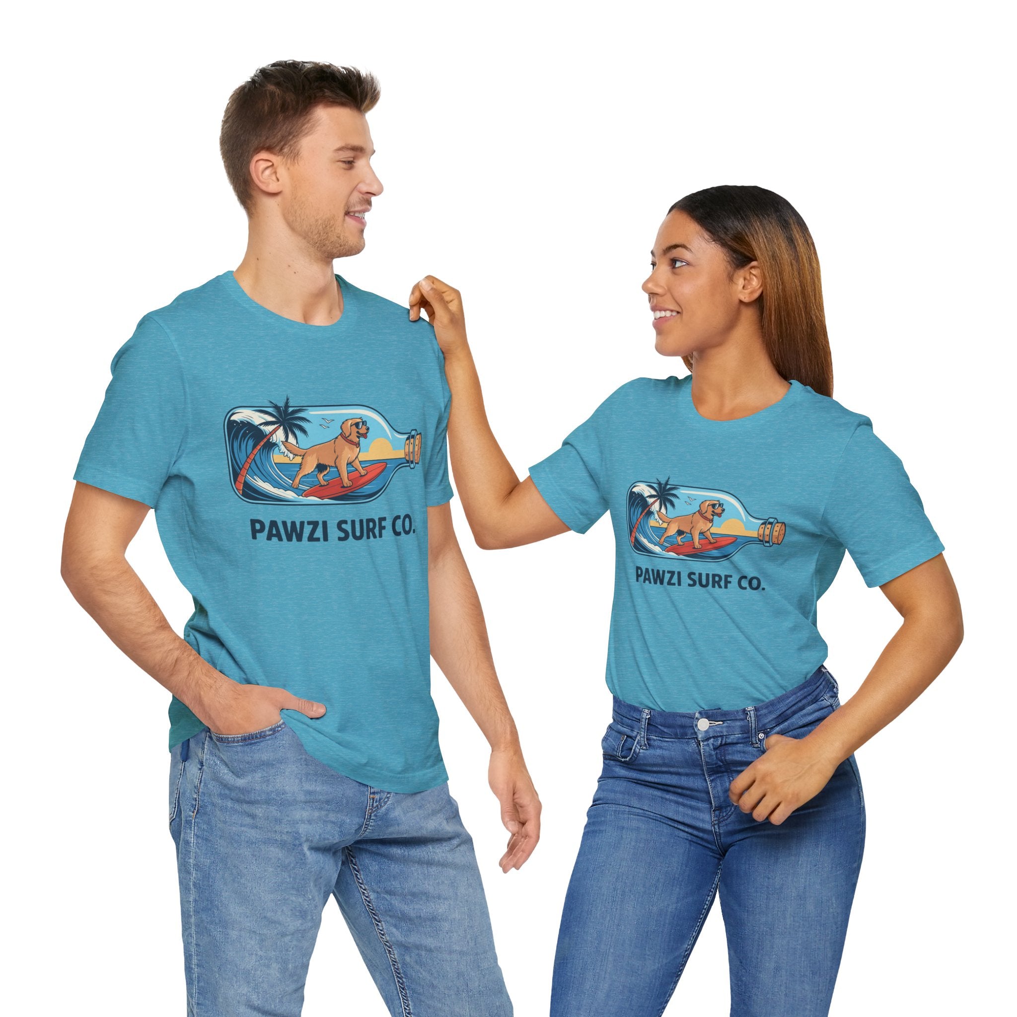 Sunset Surfer (Adult Short Sleeve T-Shirt)