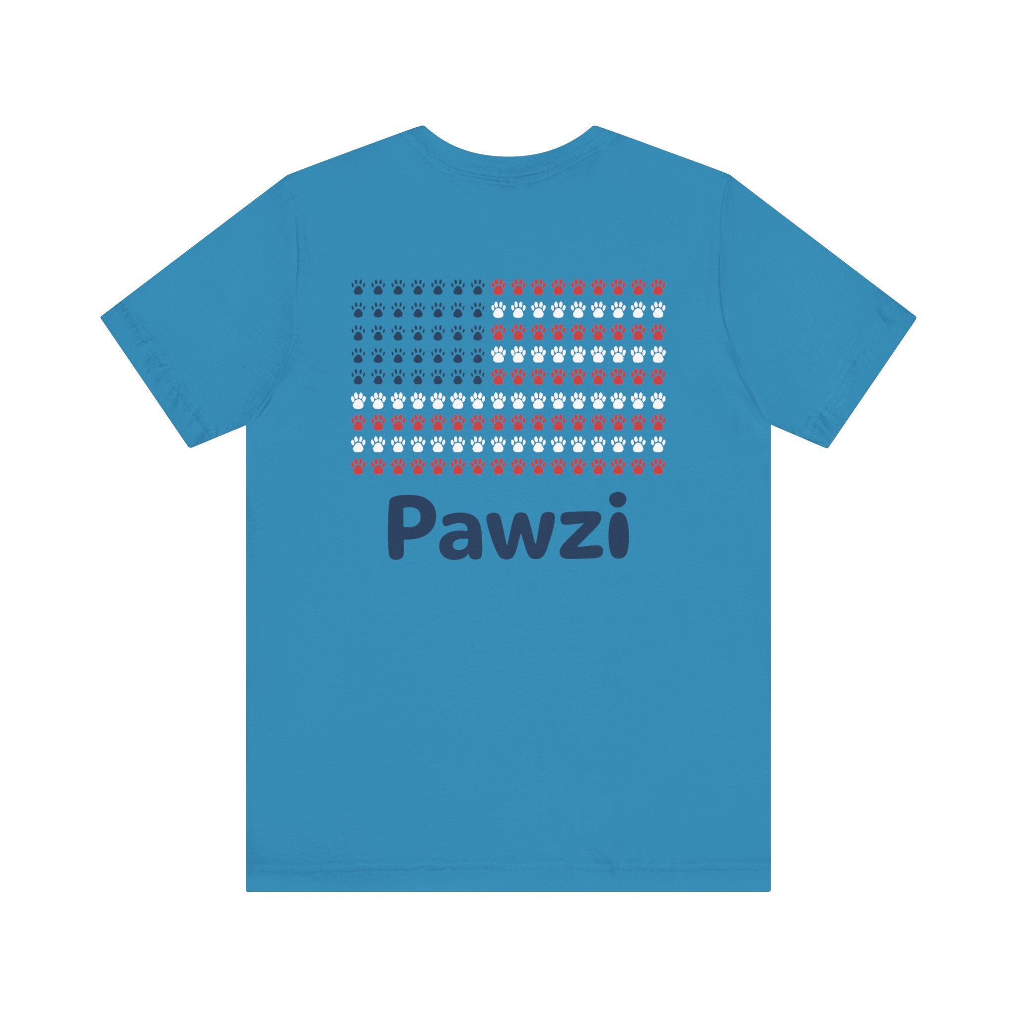 Flag Pawzi (Adult Short Sleeve T-Shirt)