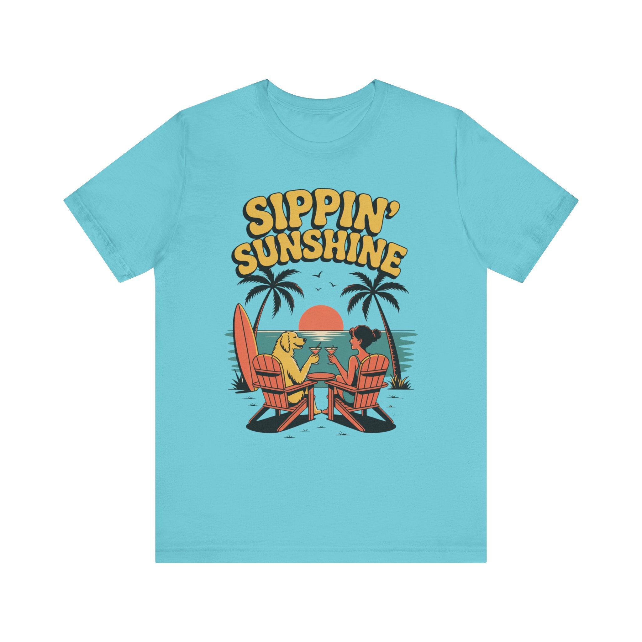 Sippin' Sunshine (Adult Short Sleeve T-Shirt)
