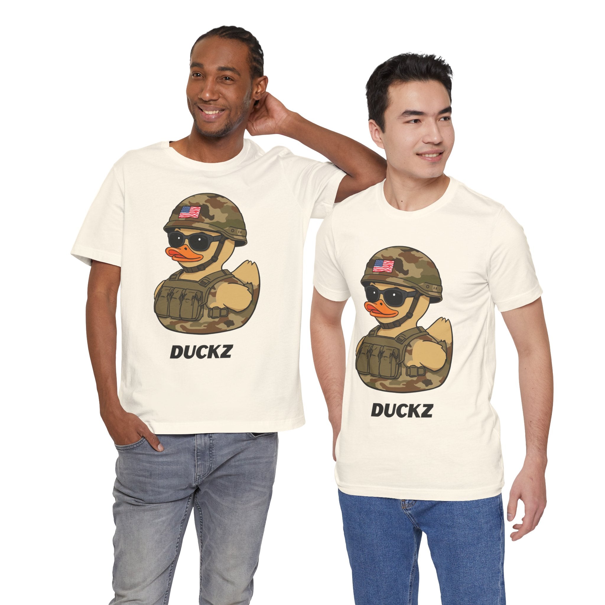 Military Mallard - Sand (Adult Short Sleeve T-Shirt)