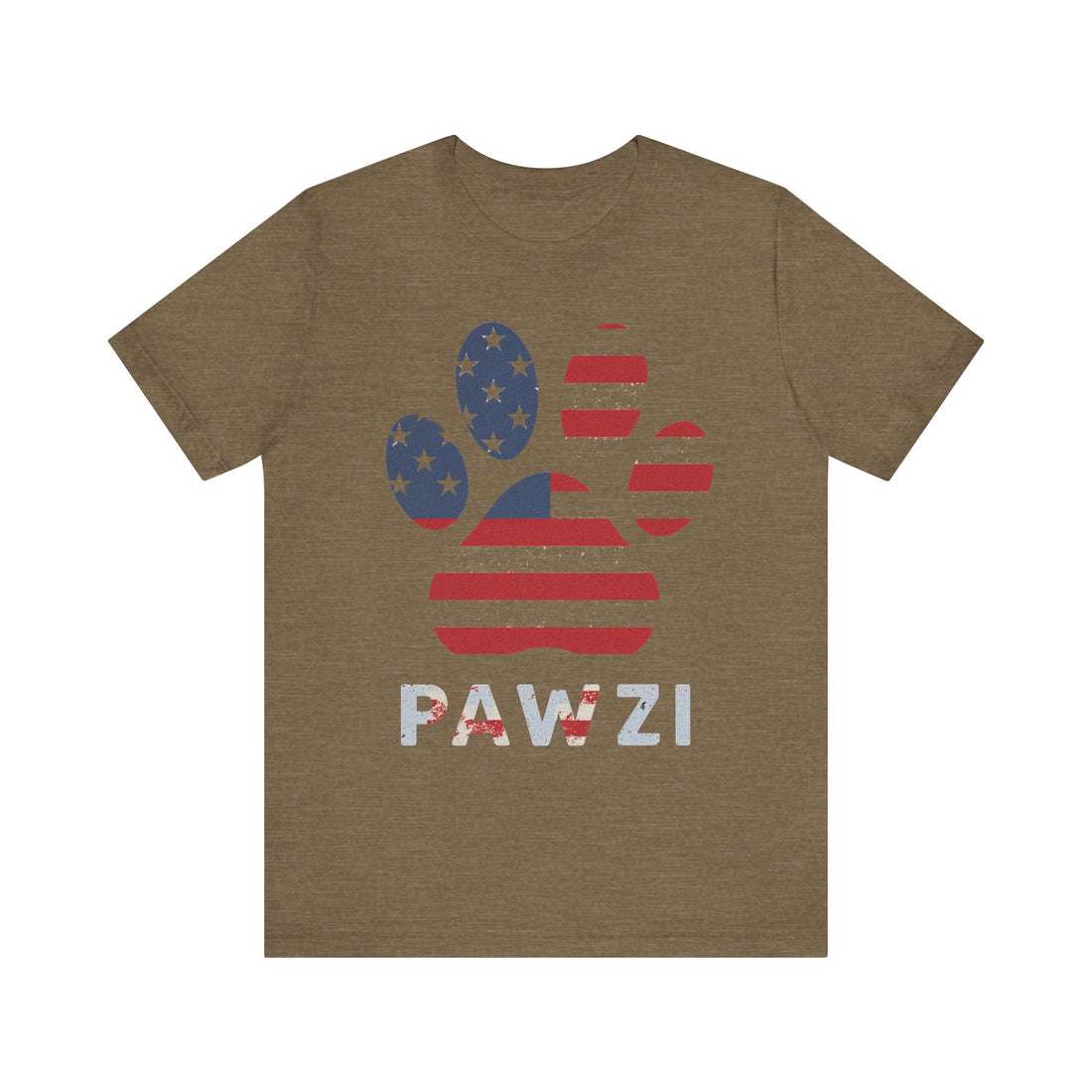 USA Flag (Adult Short Sleeve T-Shirt)