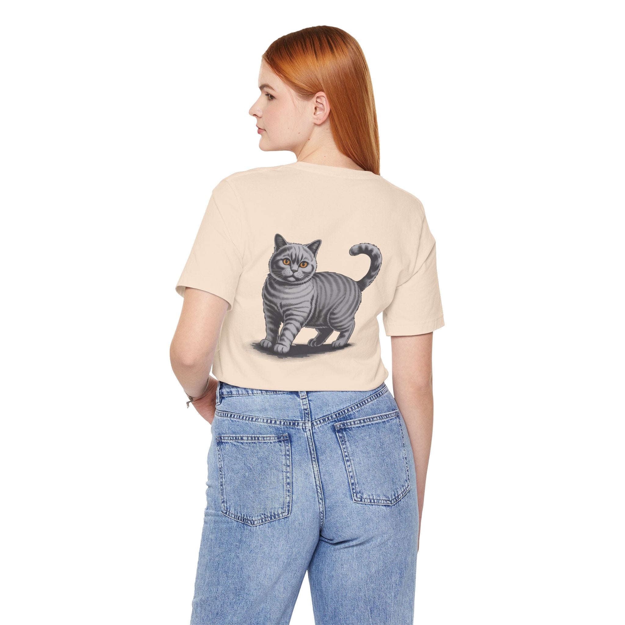 British Shorthair (Adult Short Sleeve T-Shirt)