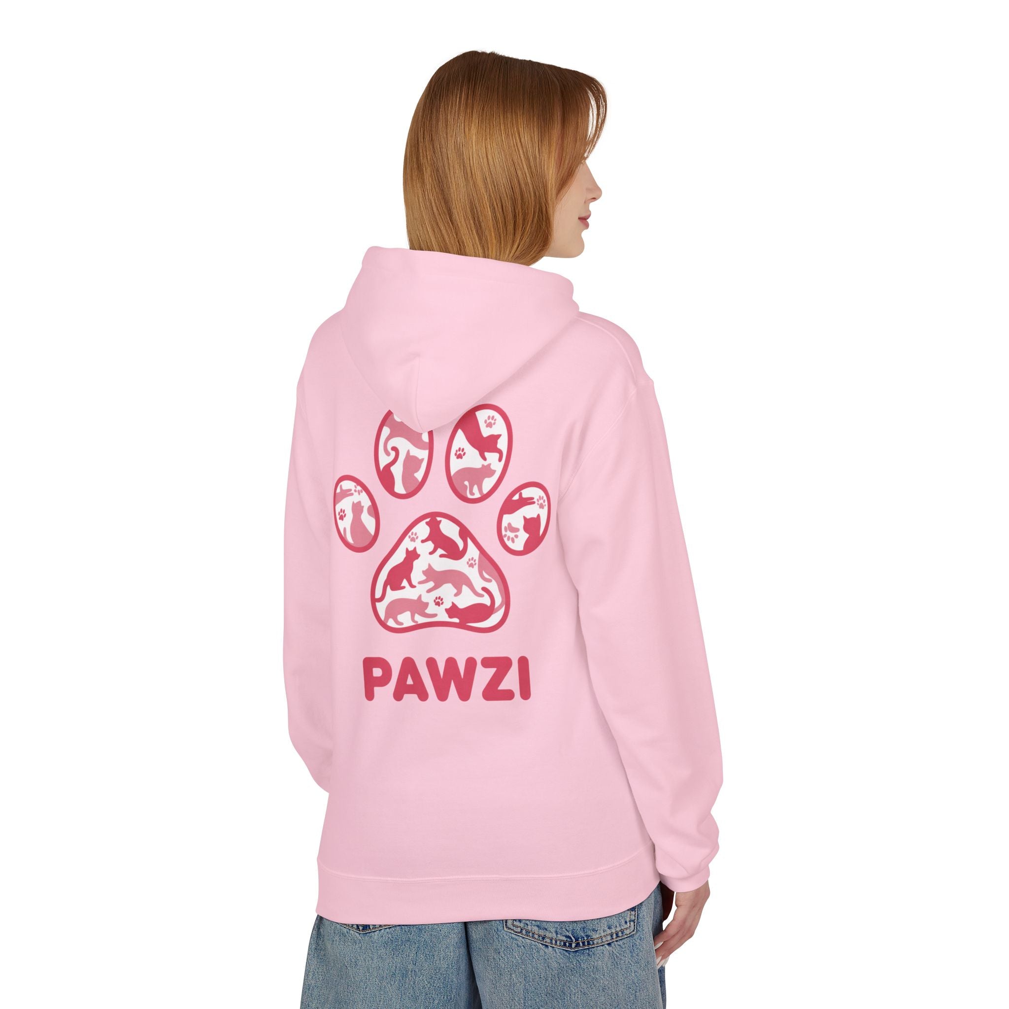 Affectionate Pawzi (Adult Hoodie)