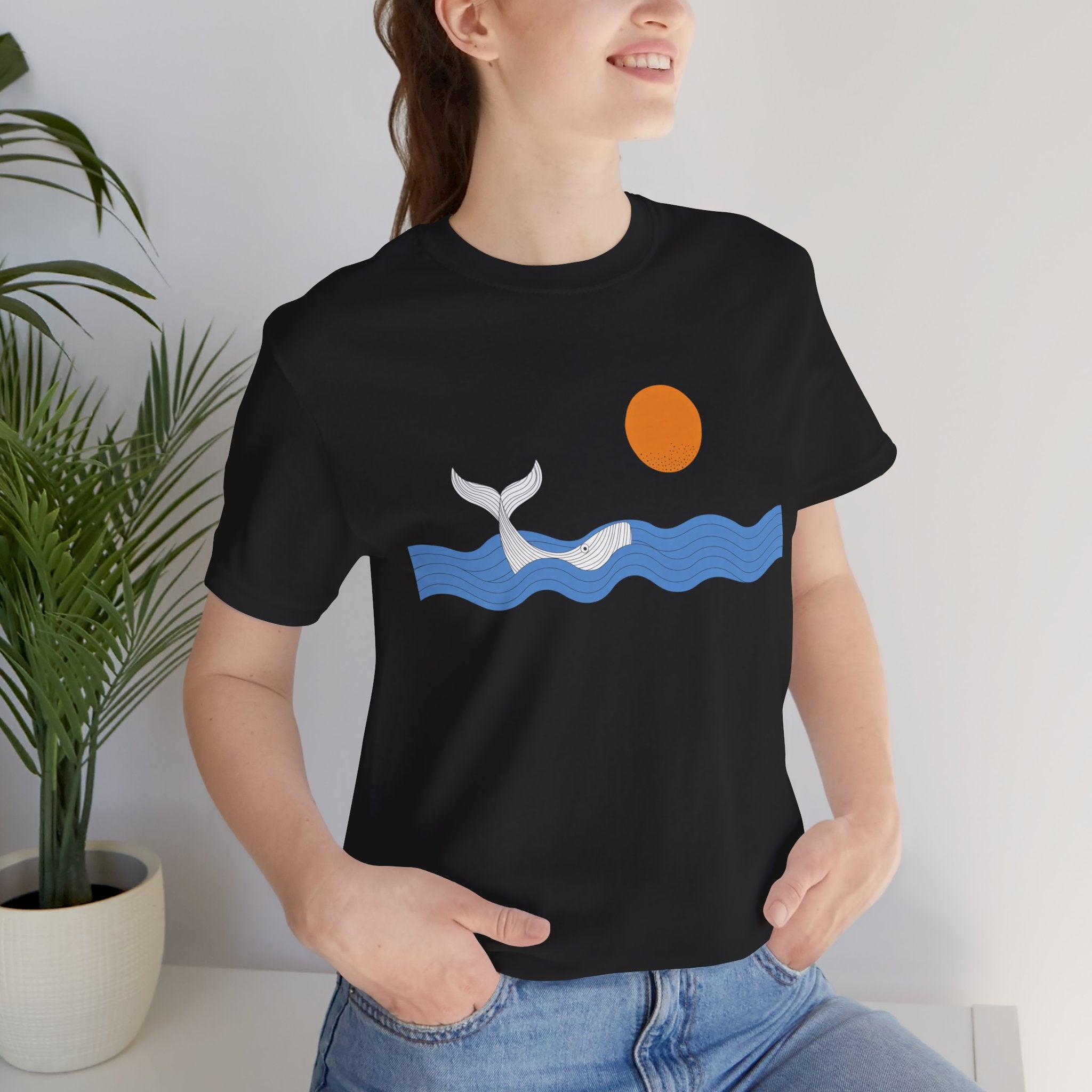 Whale Tail Sunset T-Shirt