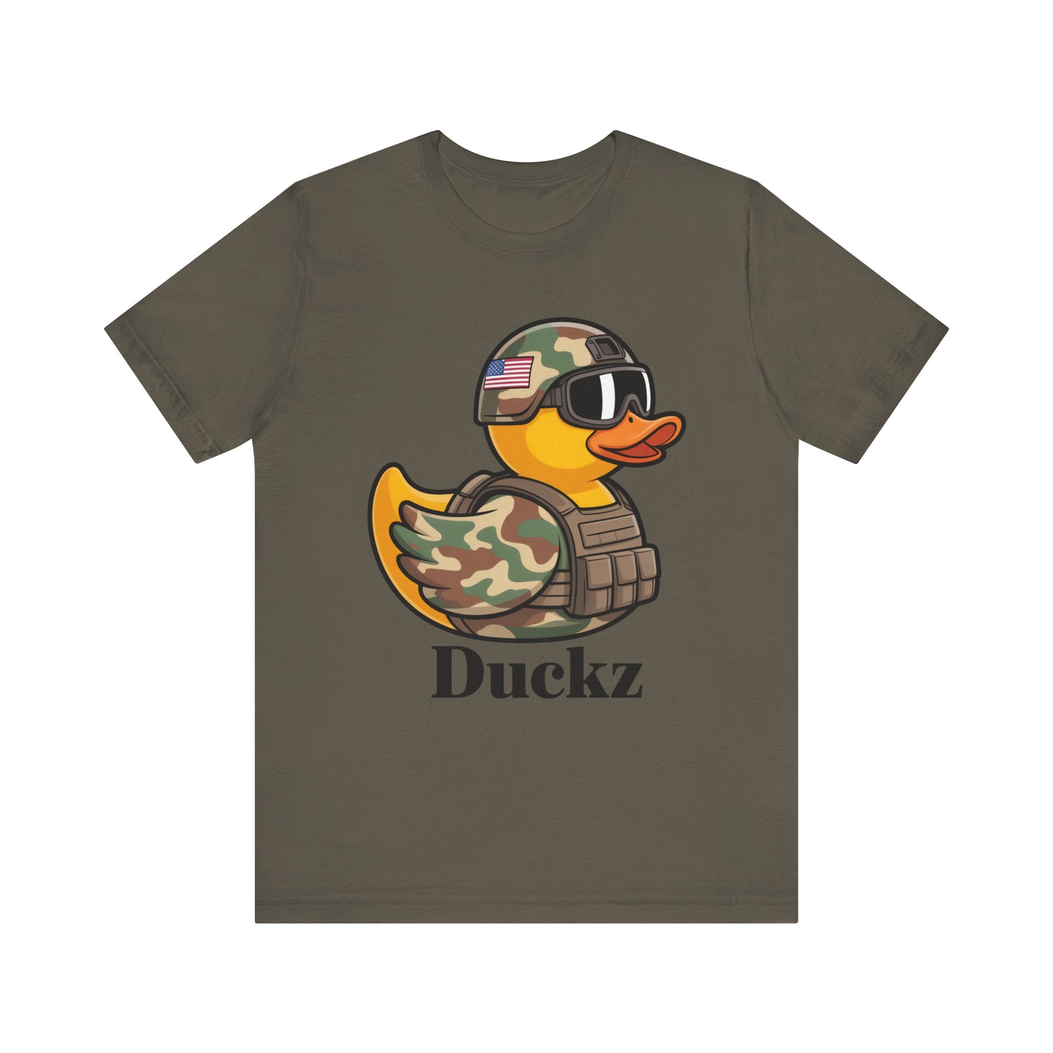 Military Mallard - Sand (Adult Short Sleeve T-Shirt)