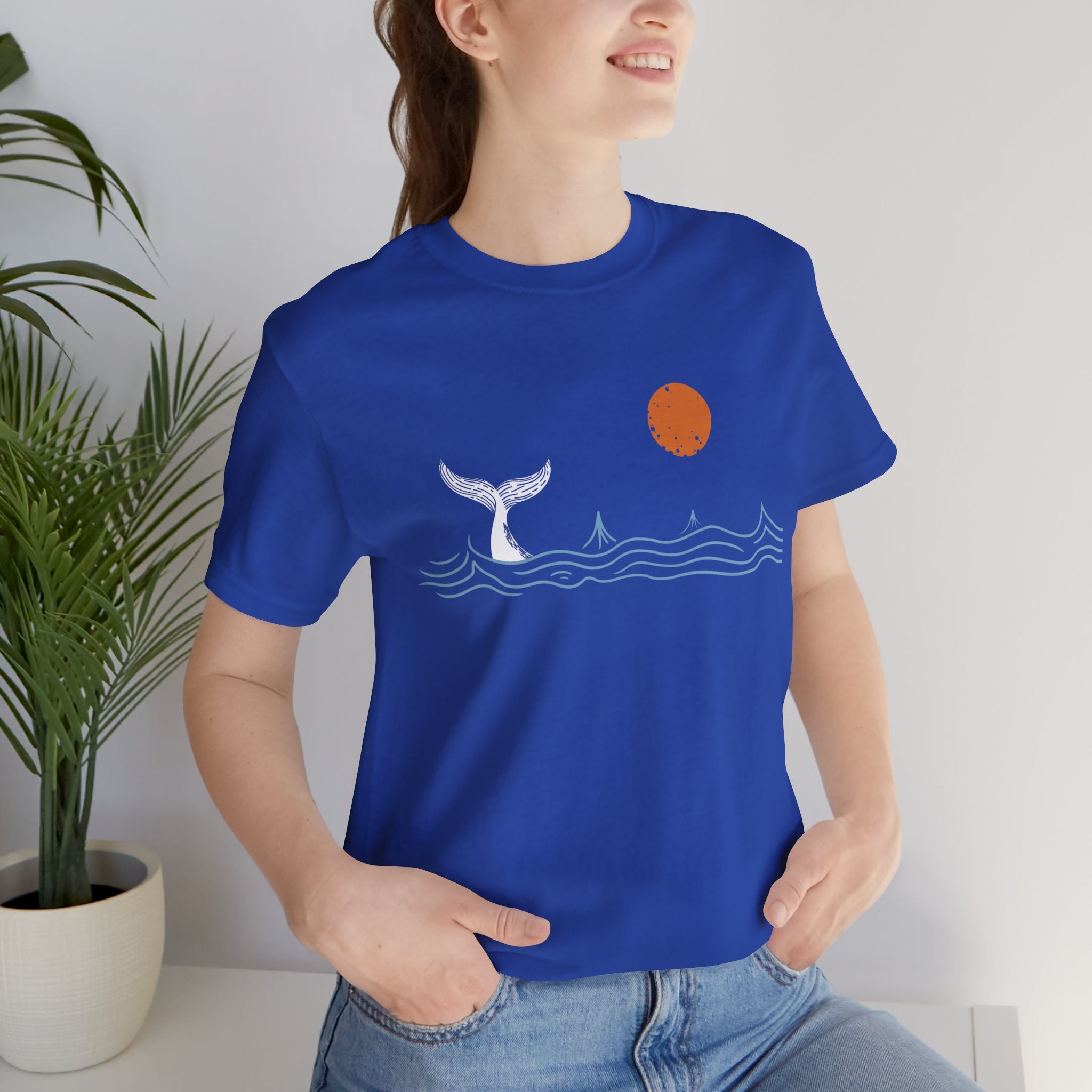 Whale Tail Sunset T-Shirt