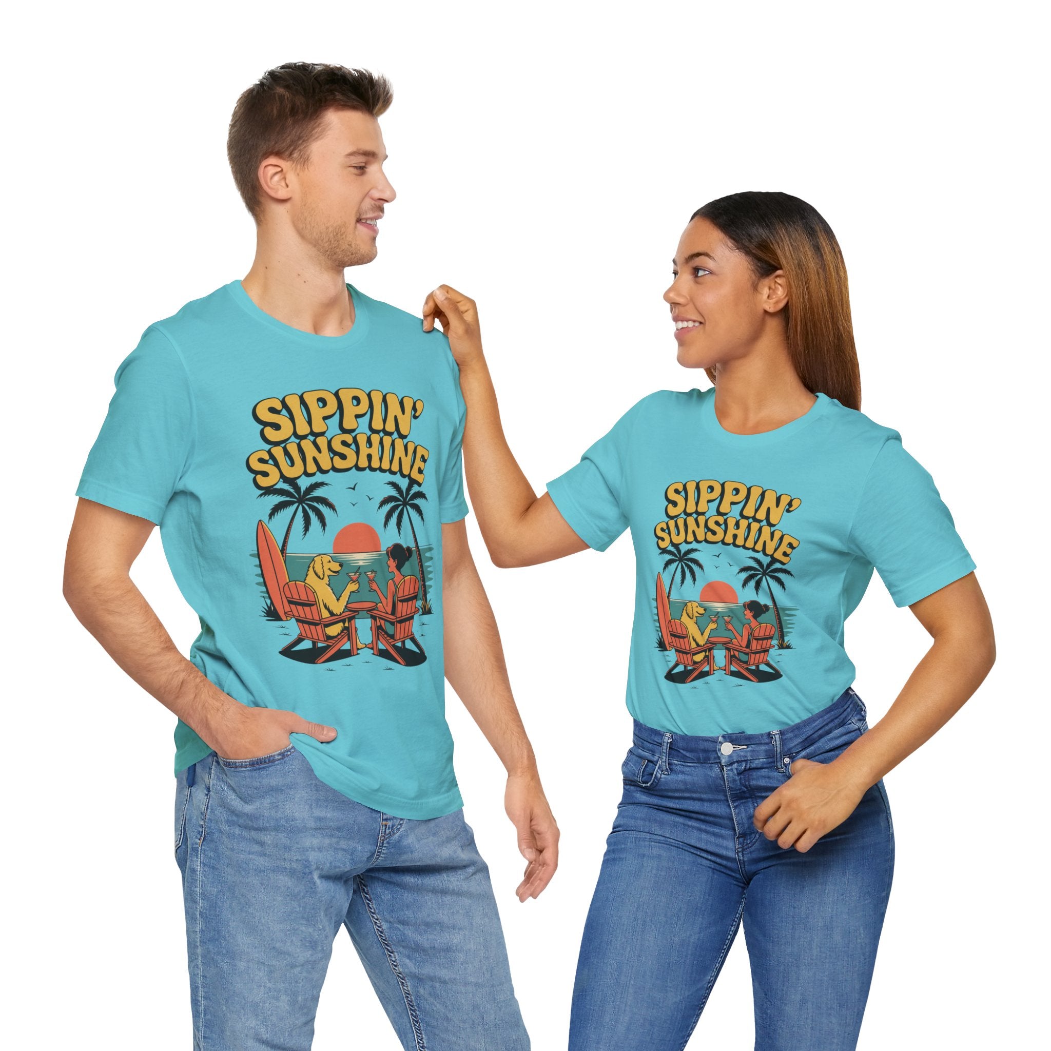 Sippin' Sunshine (Adult Short Sleeve T-Shirt)