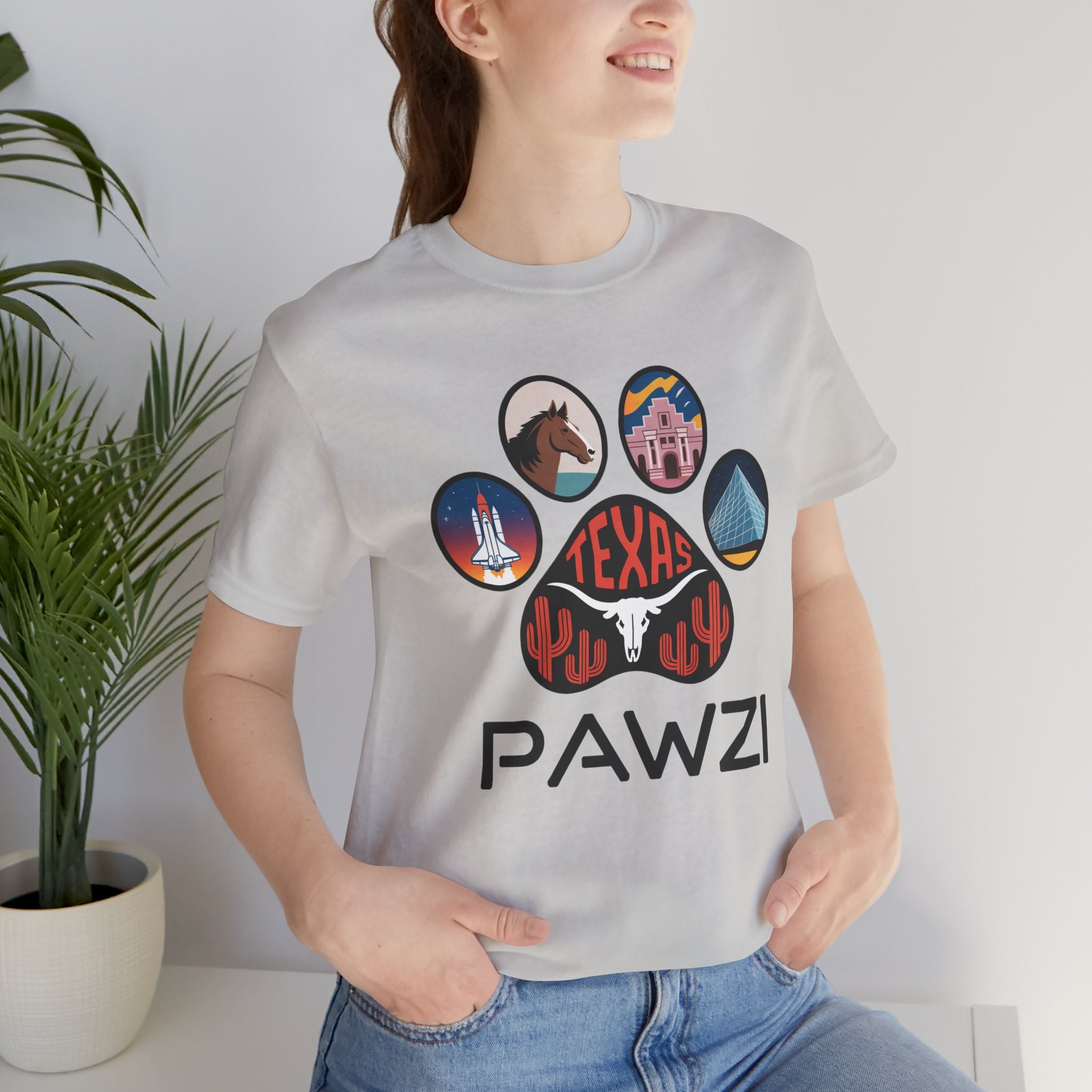 Texas Highlight (Adult Short Sleeve T-Shirt)