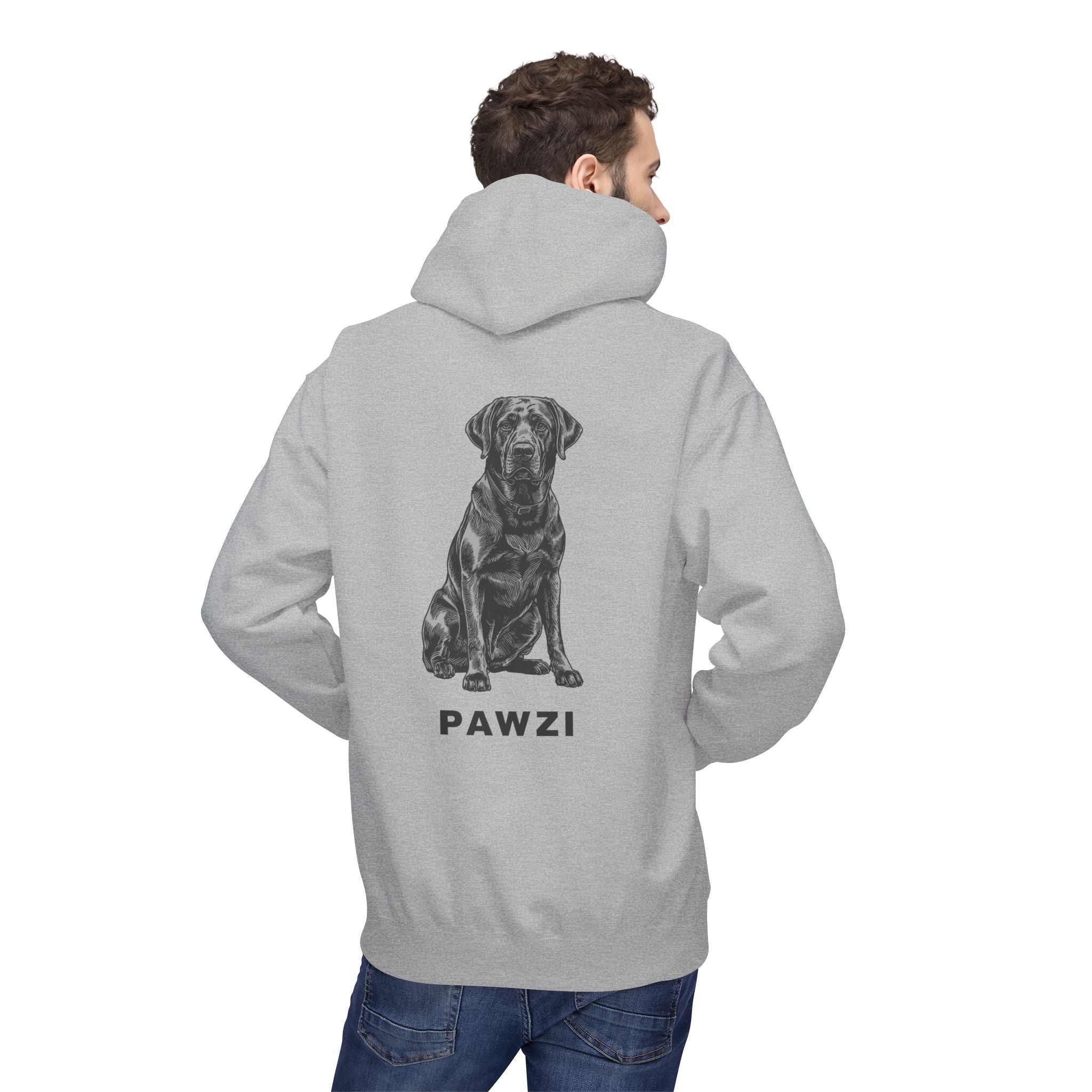 Black Labrador Retriever (Adult Hoodie)
