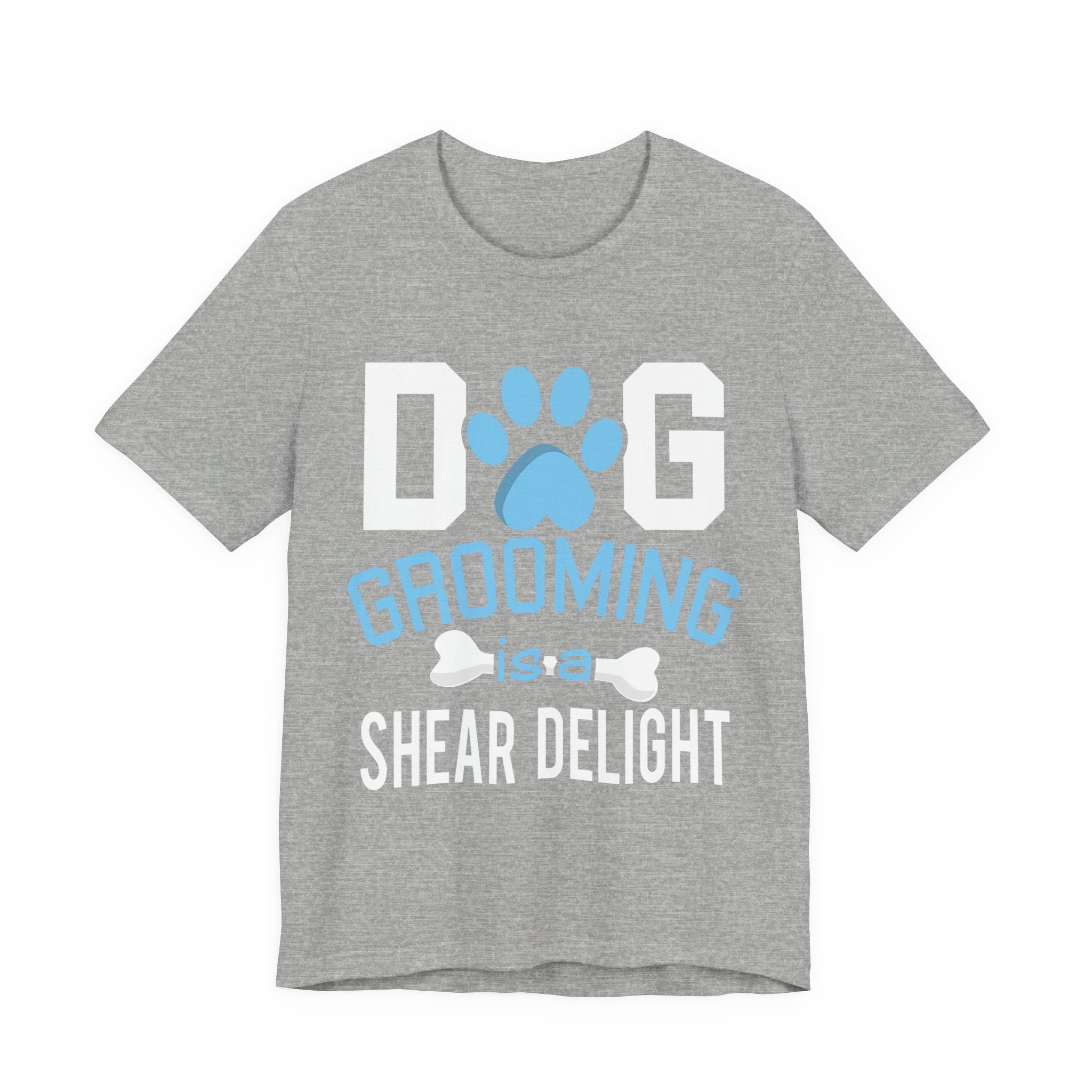 Dog Grooming T-Shirt – Funny Pet Groomer Shear Delight Tee for Men & Women