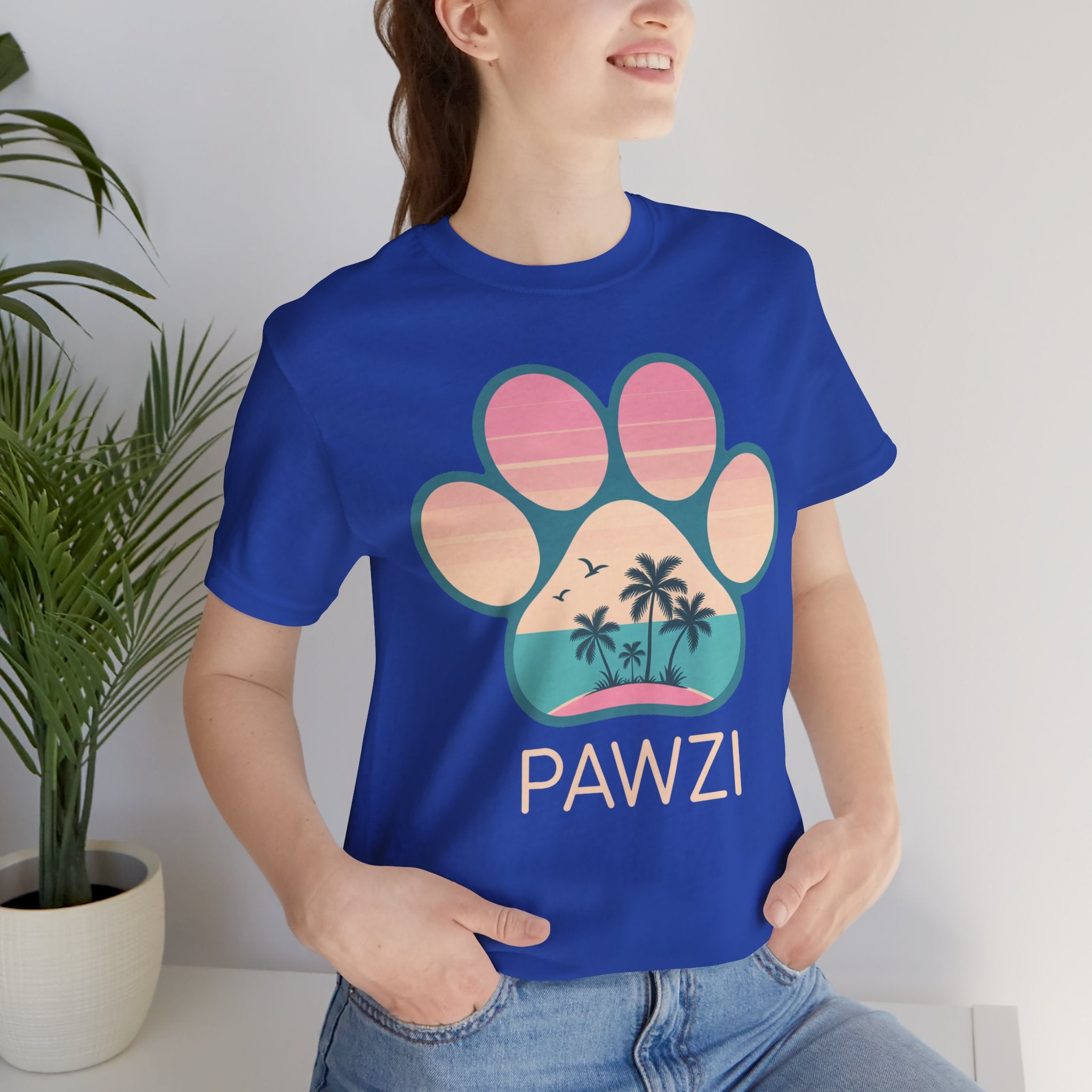 Paradise Pawi (Adult Short Sleeve T-Shirt)