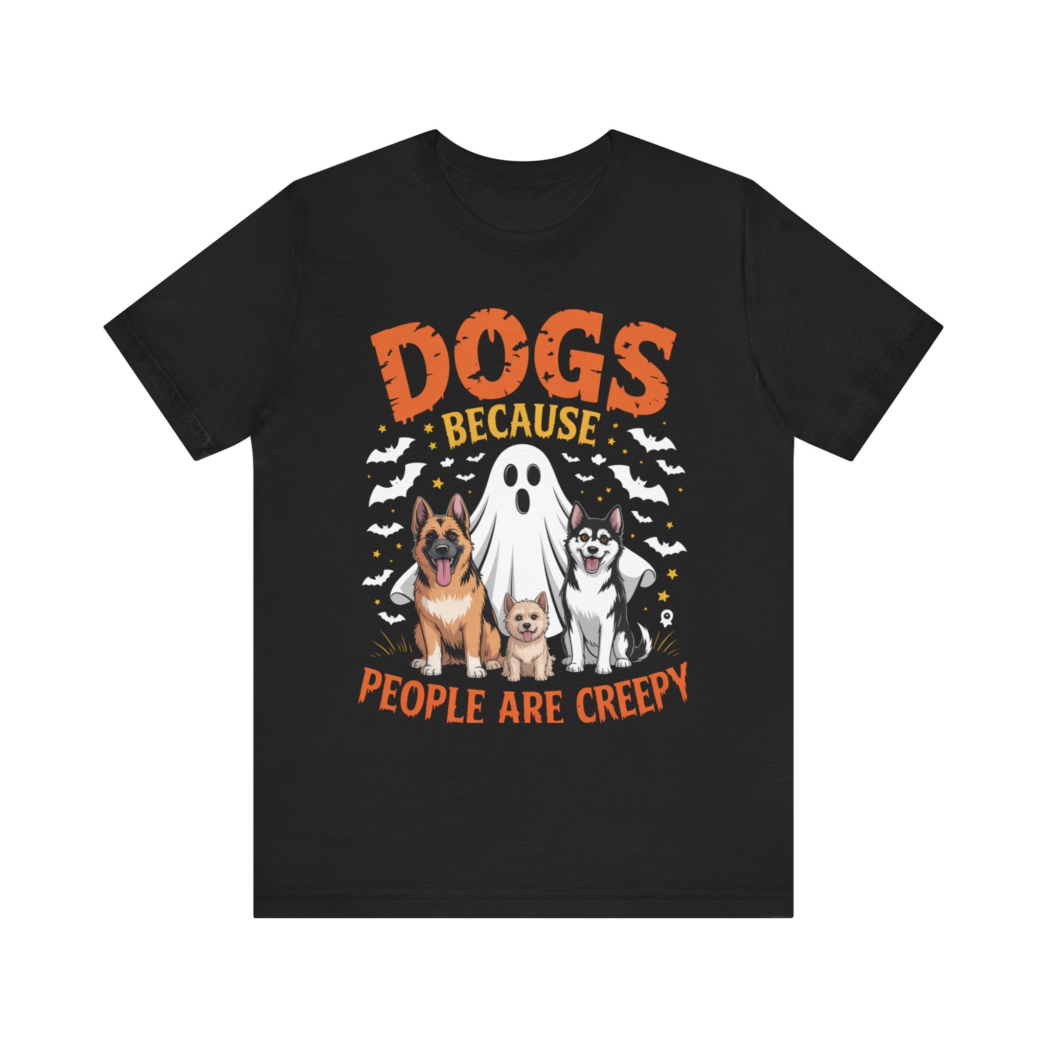 Creepy Canines (Front Print) (Adult Short Sleeve T-Shirt)
