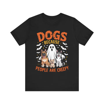 Creepy Canines (Front Print) (Adult Short Sleeve T-Shirt)
