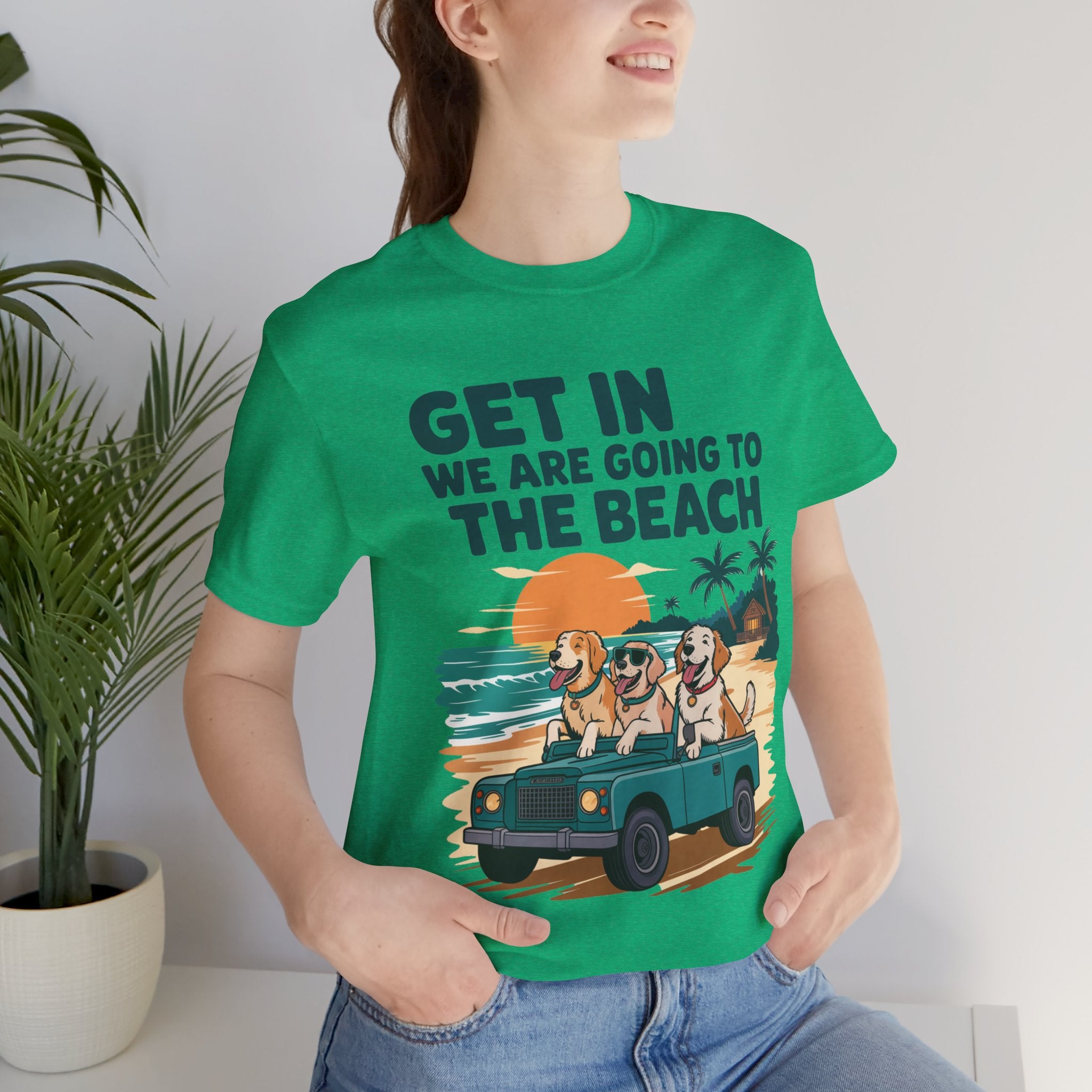 Going To The Beach (Adult Short Sleeve T-Shirt)
