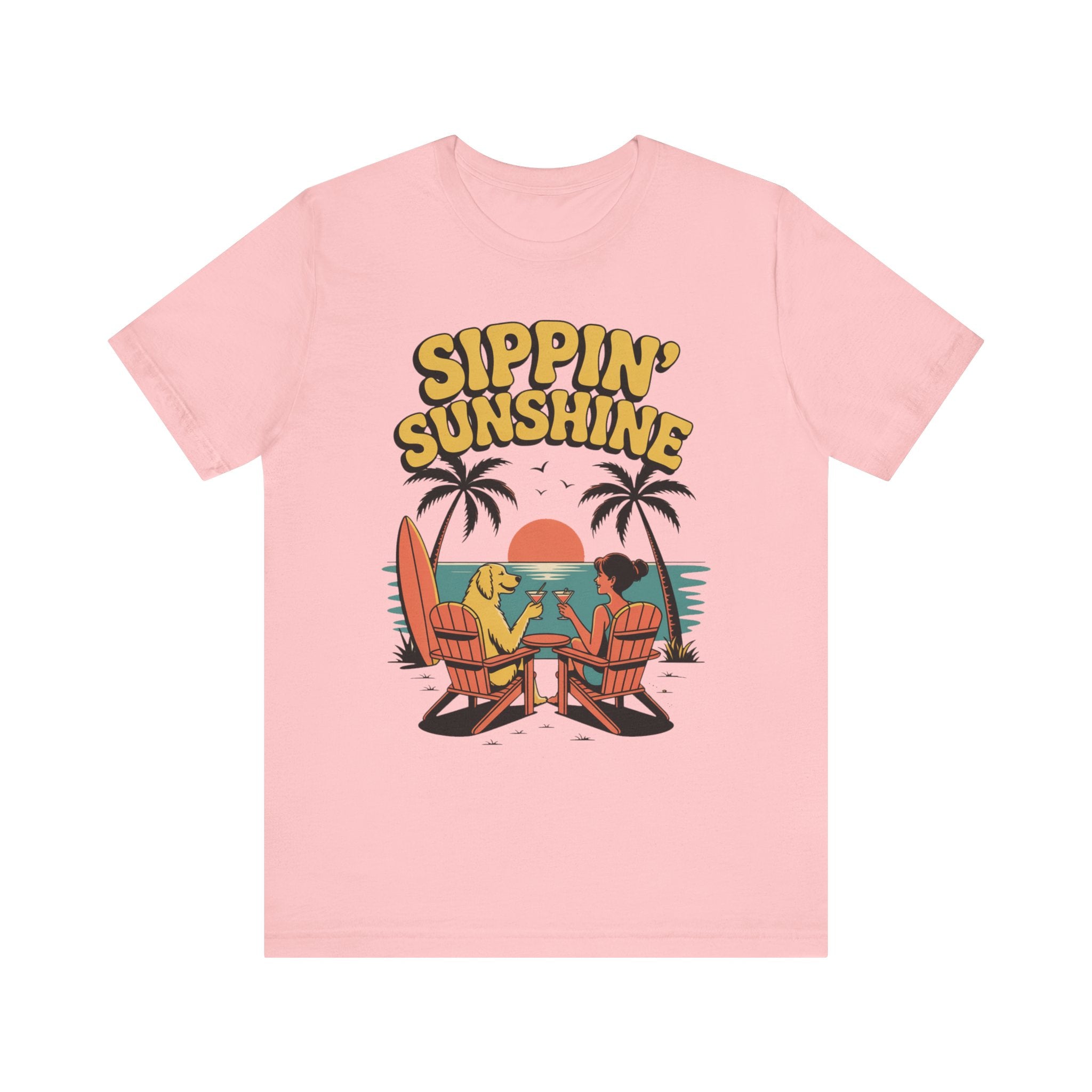 Sippin' Sunshine (Adult Short Sleeve T-Shirt)