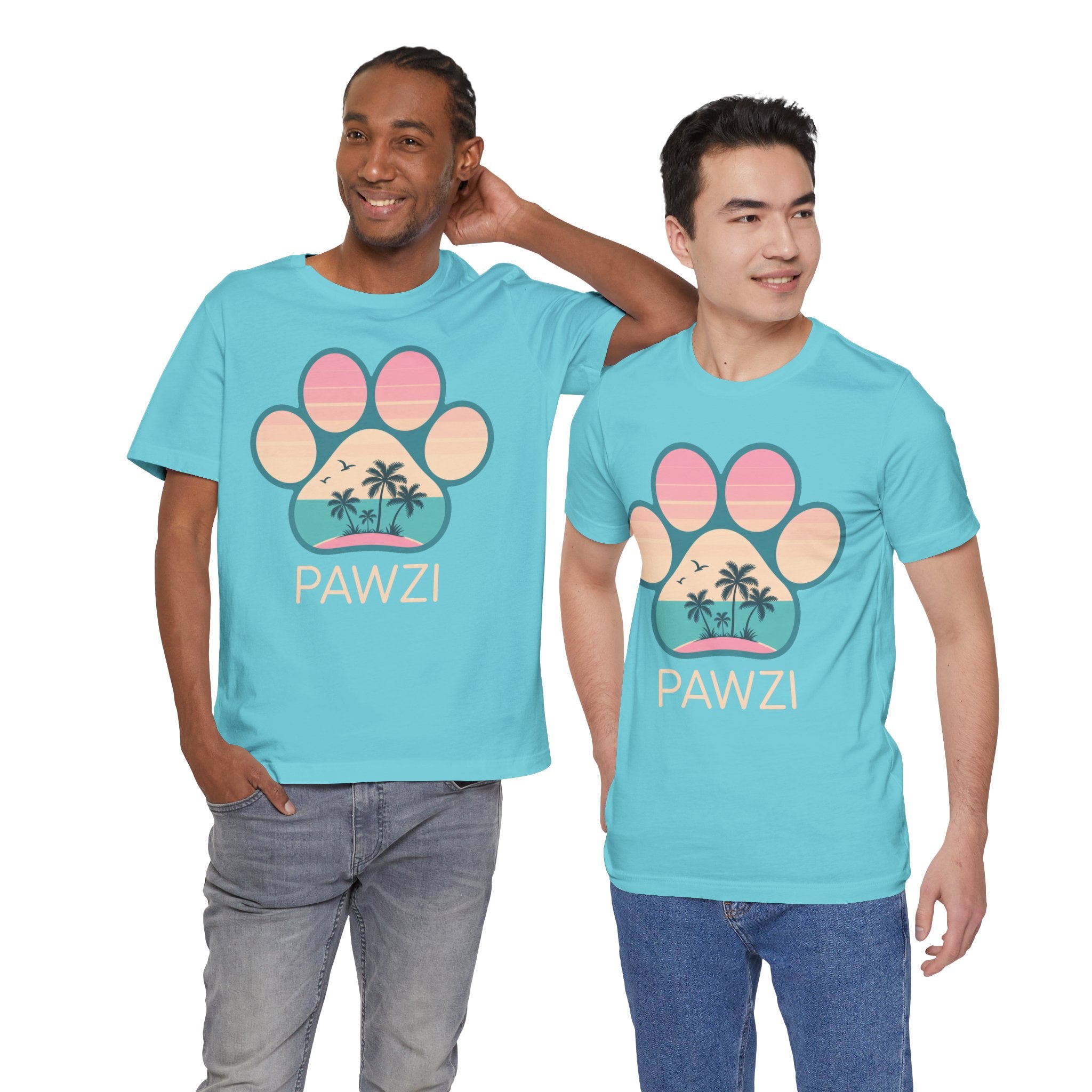 Paradise Pawi (Adult Short Sleeve T-Shirt)