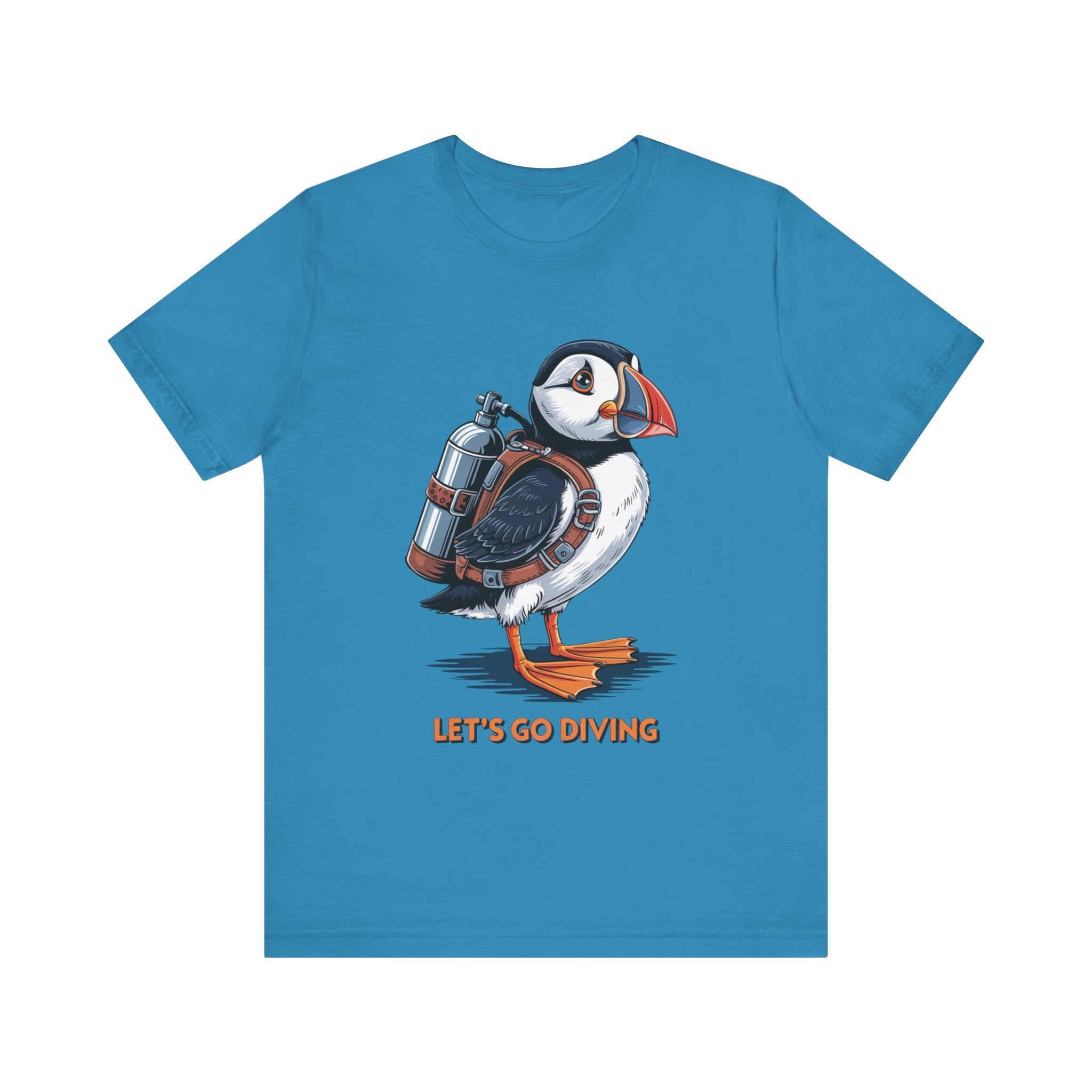 Let's Go Diving Puffin T-Shirt