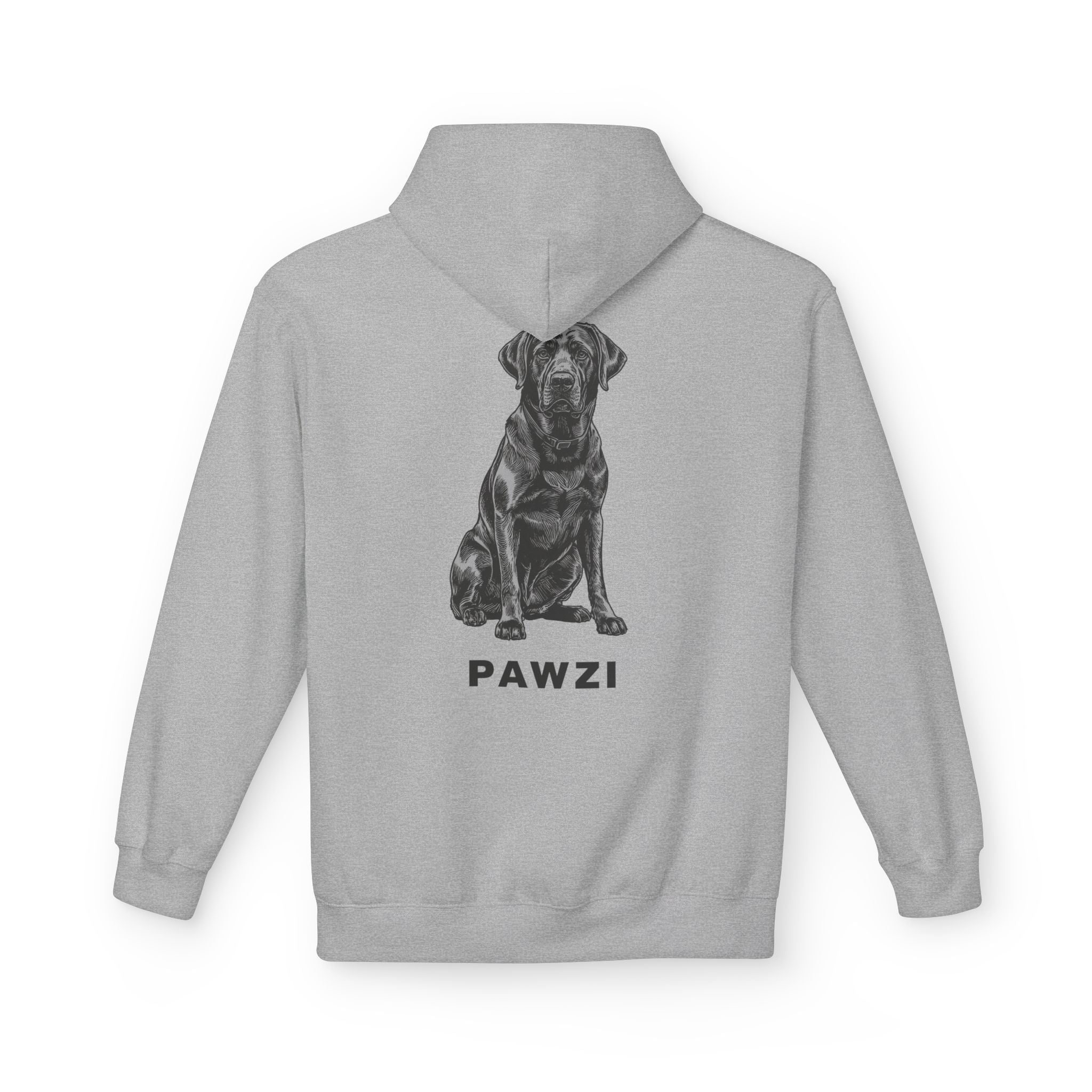 Black Labrador Retriever (Adult Hoodie)