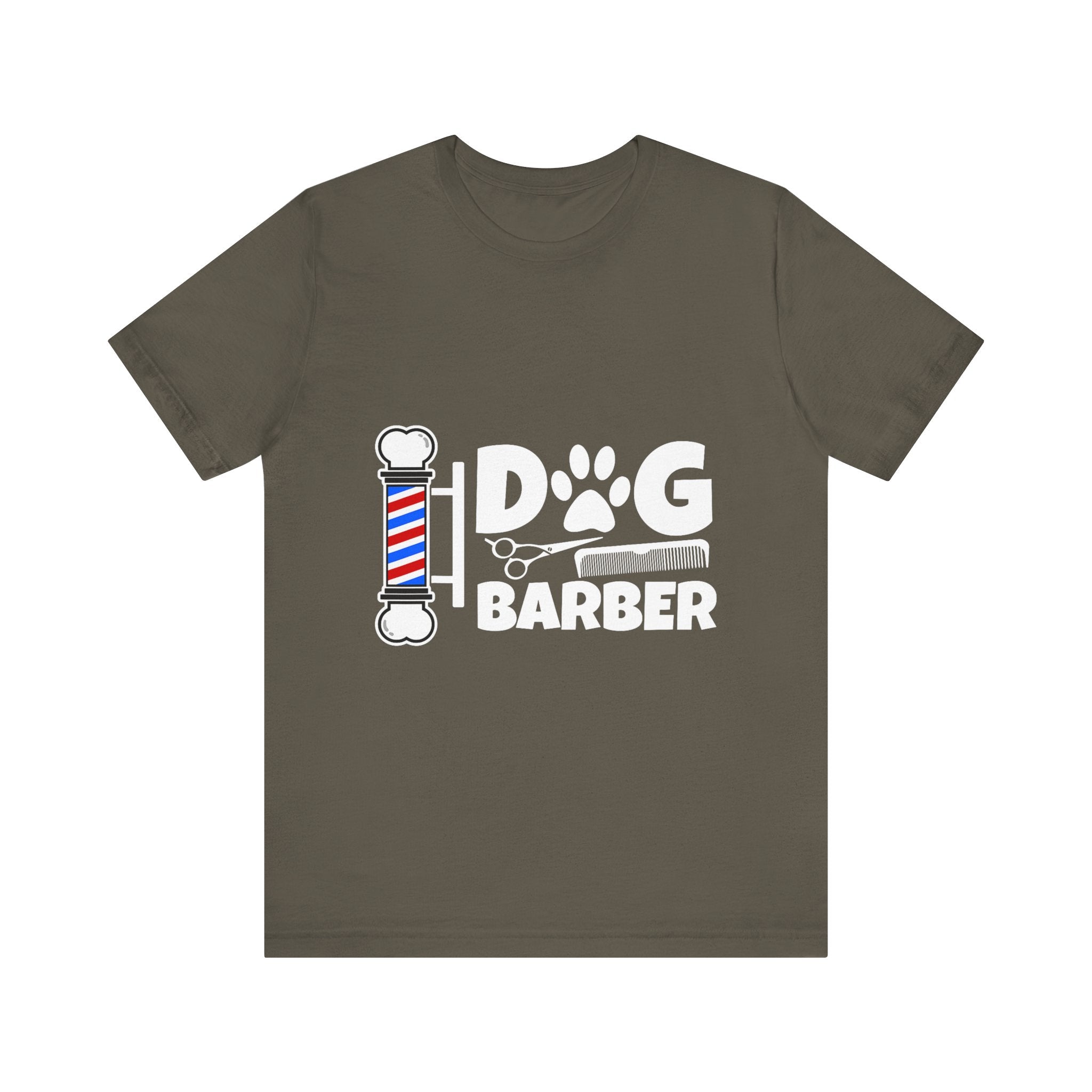 Funny Dog Barber T-Shirt – Pet Groomer Gift Tee