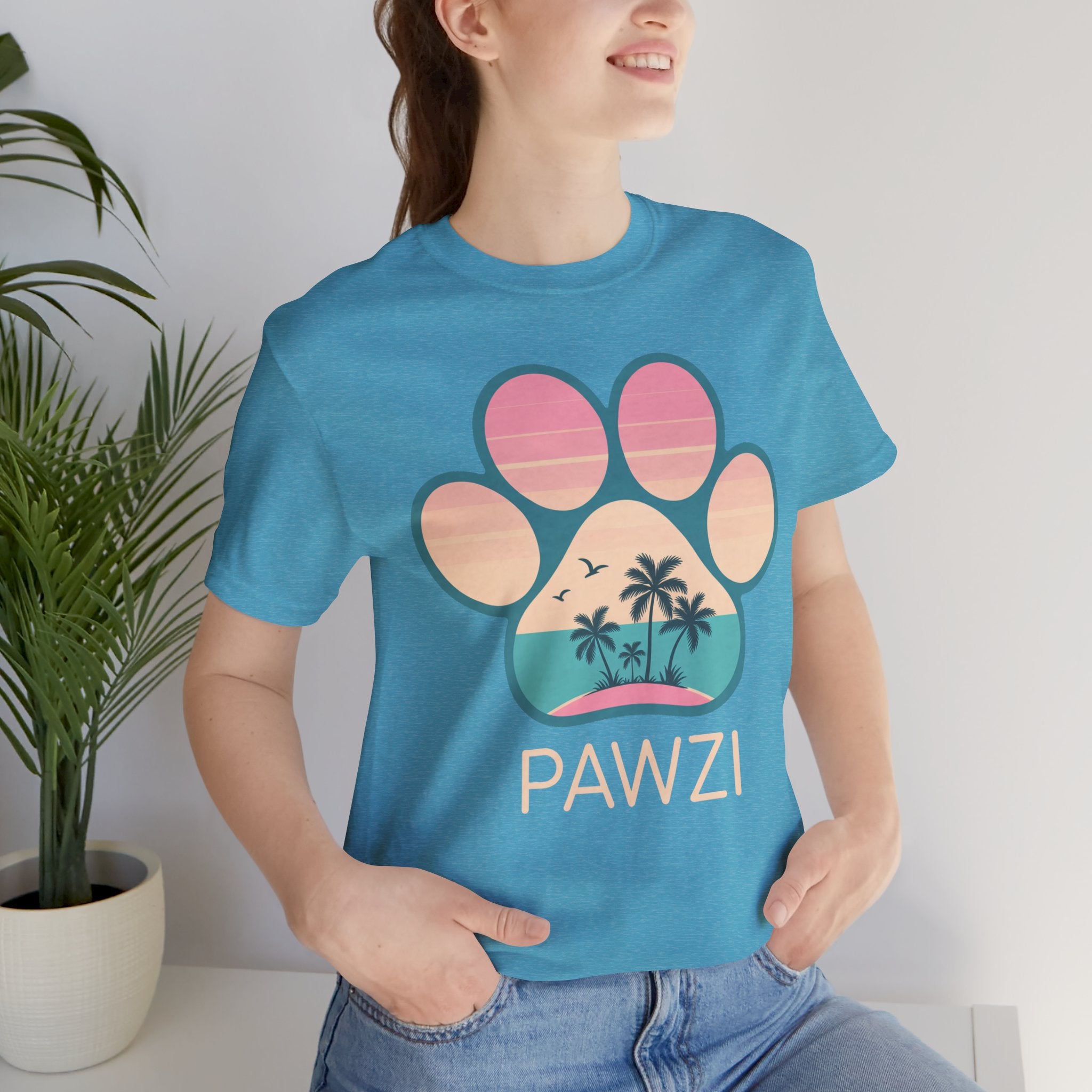 Paradise Pawi (Adult Short Sleeve T-Shirt)