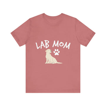 Lab Mom T-Shirt – Labrador Retriever Dog Lover Tee